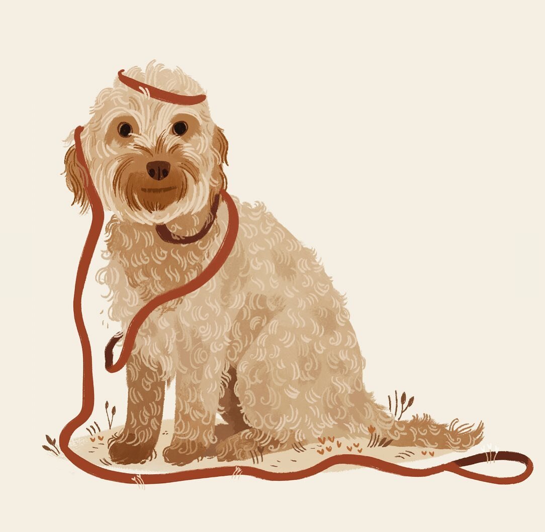 Long time no see, so busy right now. But here&rsquo;s something I drew recently. Poppe for my friend Vanna. &hearts;️

#illustration #dog