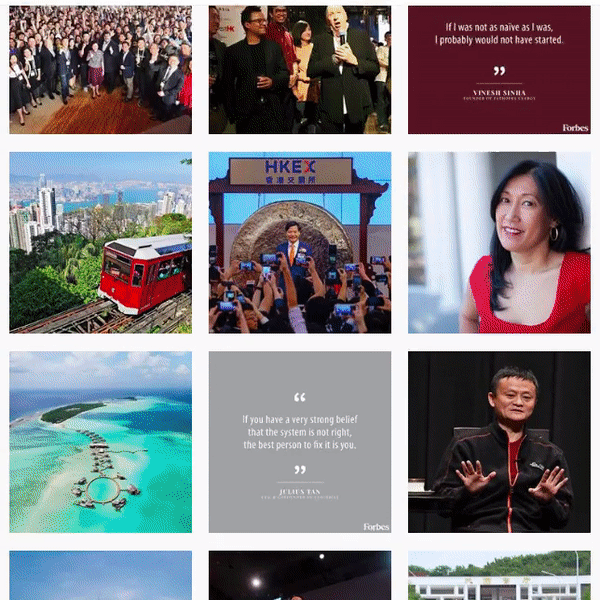 Instagram inception, curation, KOL outreach & content for brands