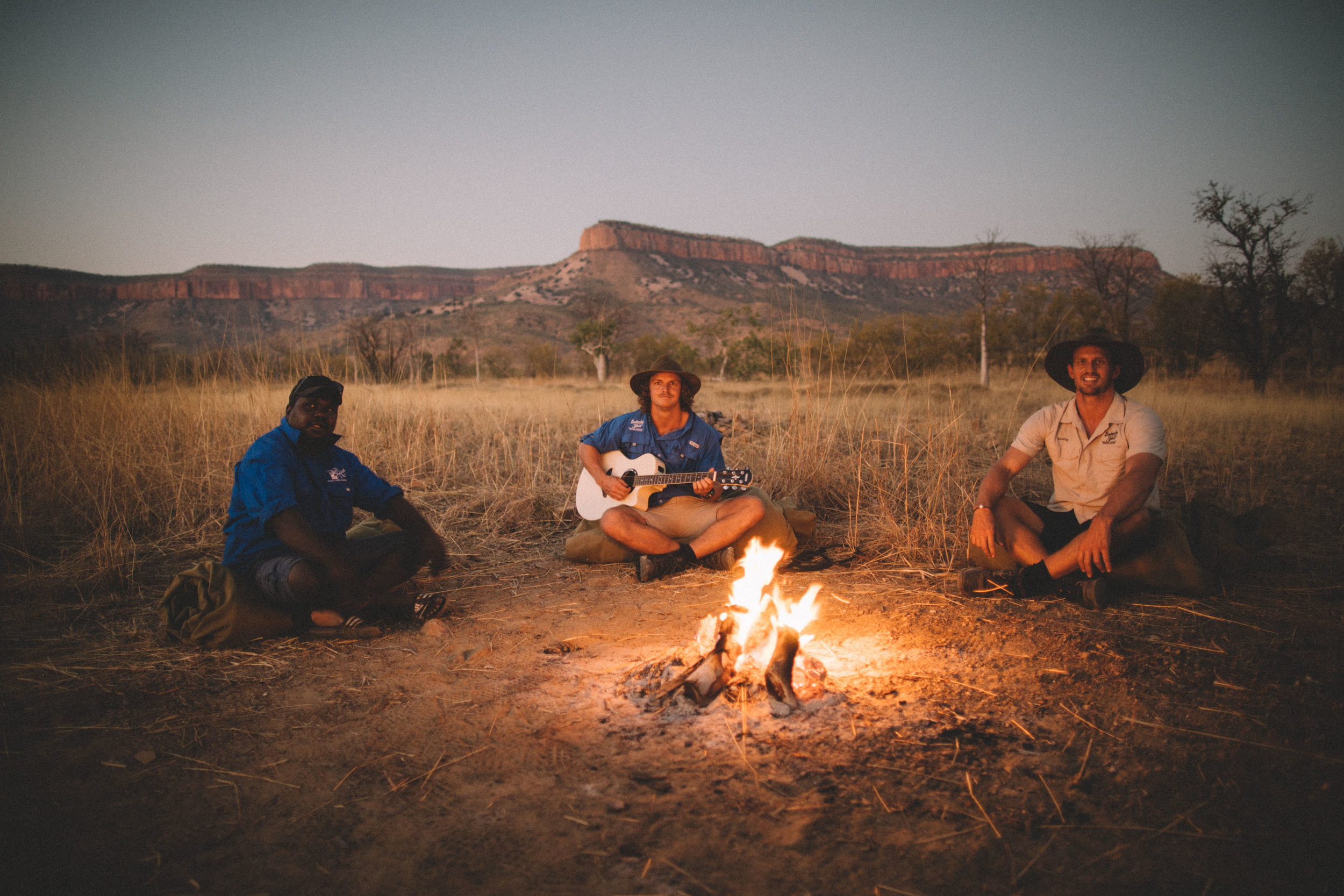 Nights around the 'bush tellie' with Calvin and the Honey Badger