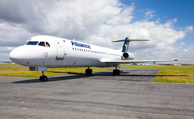 Alliance Airlines Fokker 70 aircraft