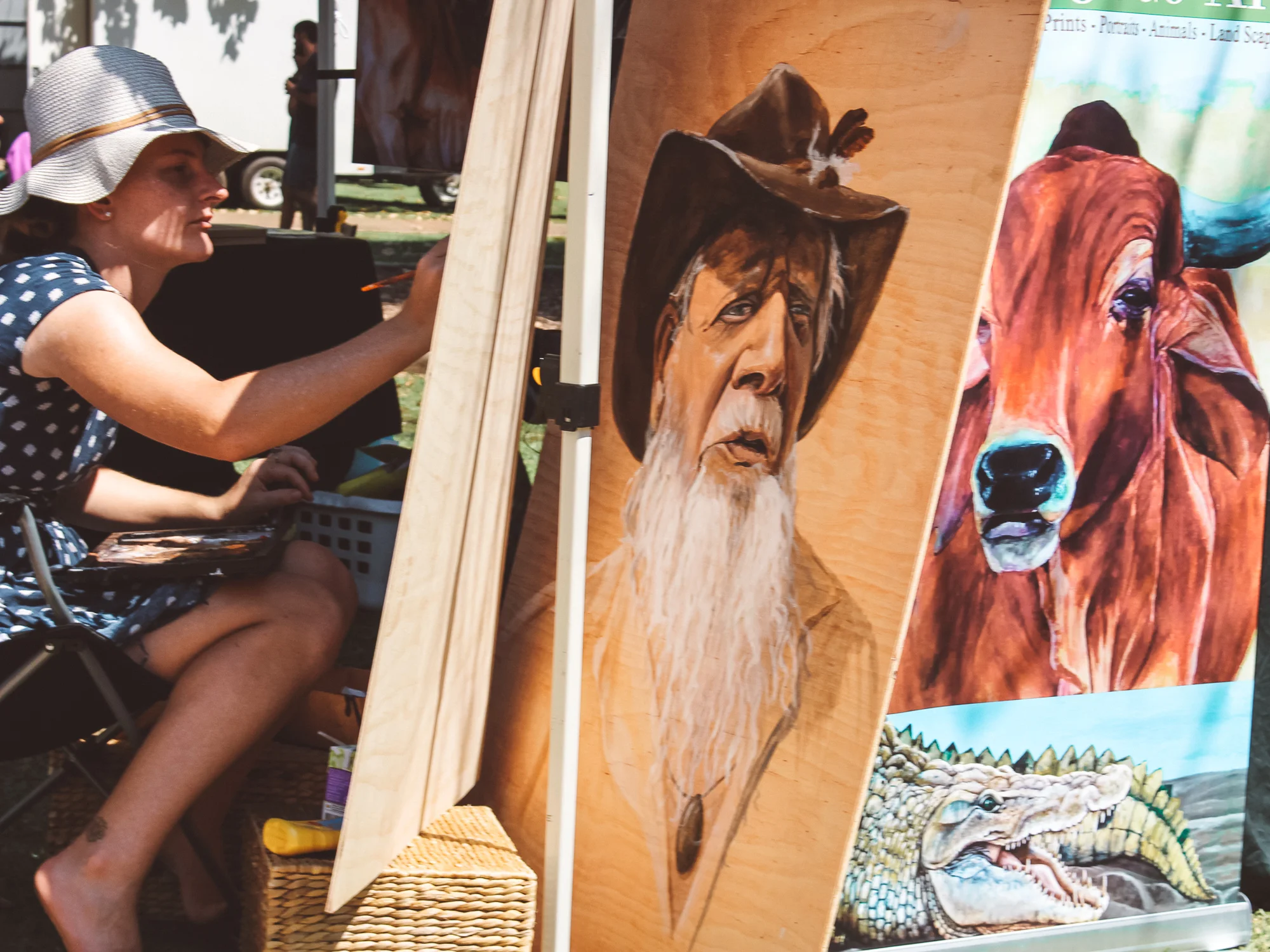 Kununurra Markets. Pic by J. Hall.