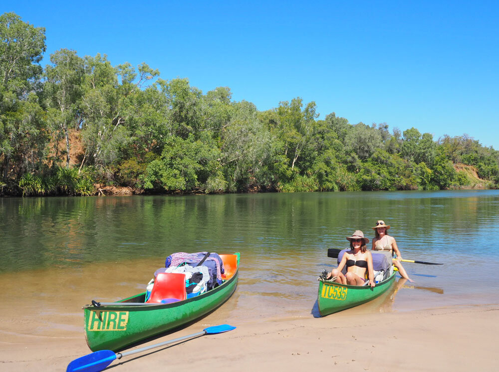 Ord River canoeing