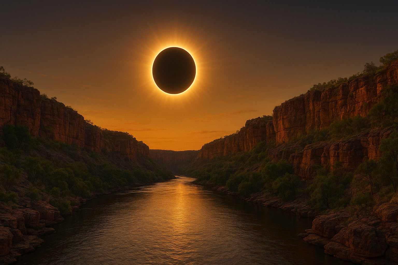 The Kimberley Solar Eclipse 22 July 2028