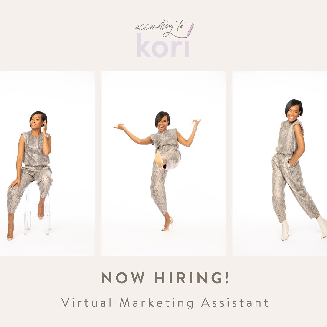 Happy Make-It-Happen Monday! It&rsquo;s officially time to start reclaiming my time 🙌🏾.

For those of you who may not know what I do, According To Kori (A2K) is my blog &amp; boutique storytelling agency aimed at helping online businesses and mille