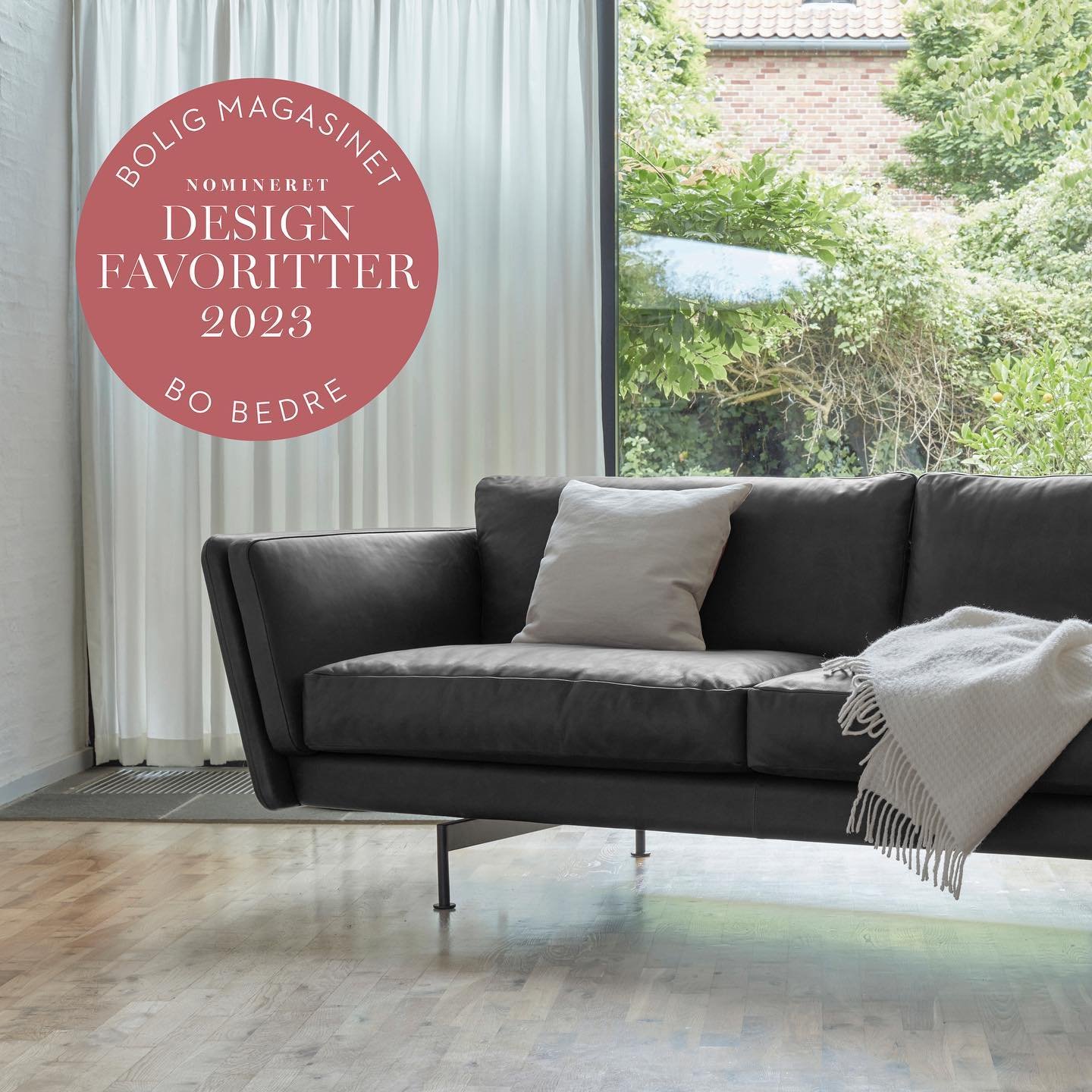 Our Grasp Sofa has been nominated for the danish design award &ldquo;Design Favoritter 2023&rdquo;. An award by the danish magazines @bobedredk &amp; @boligmagasinetdk . If you like the design and think we should win the sofa category, then we would 
