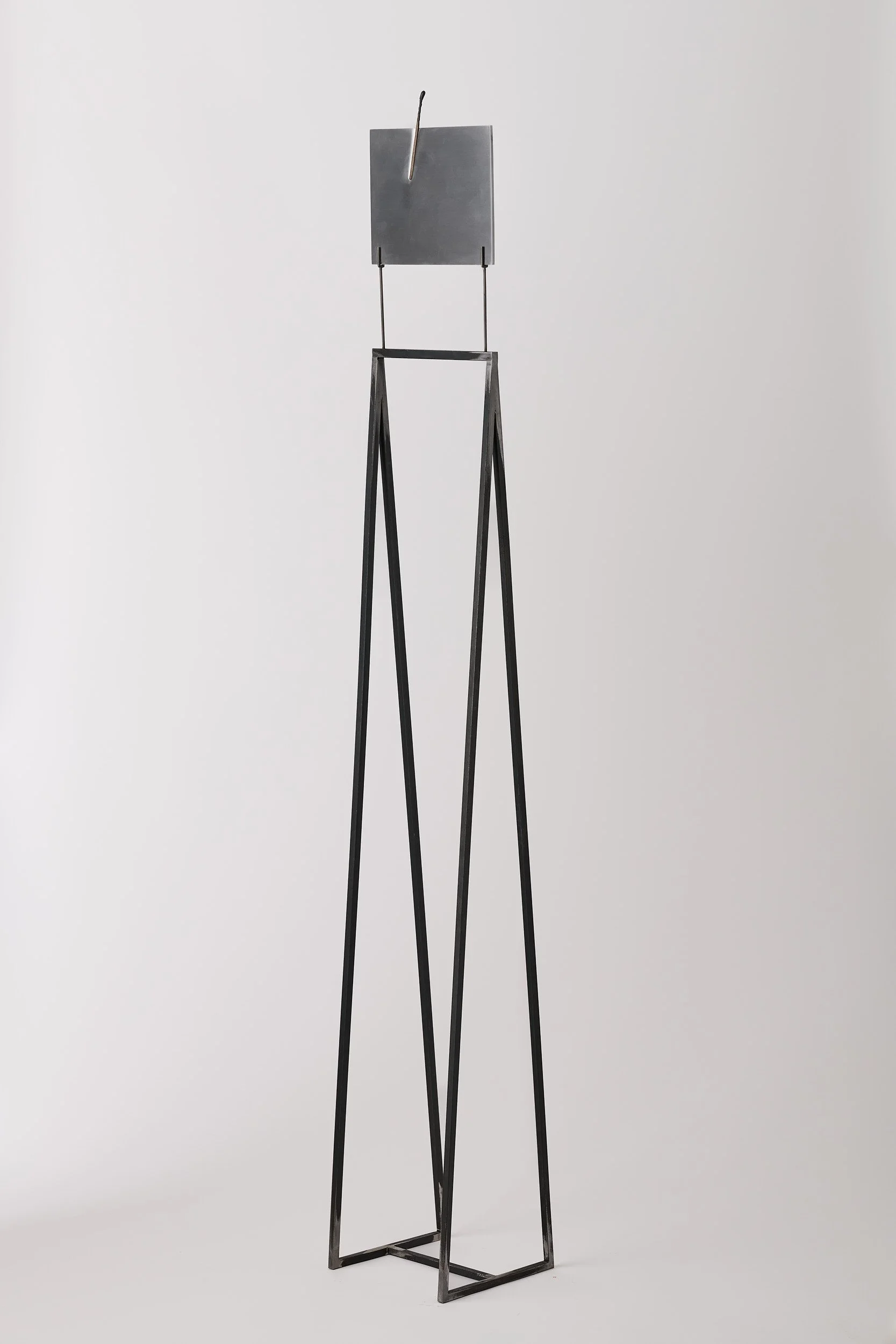   Smothered , 2025 bronze, aluminium, mild steel 138 × 20 × 20 cm  I this piece is available through Stockroom I   