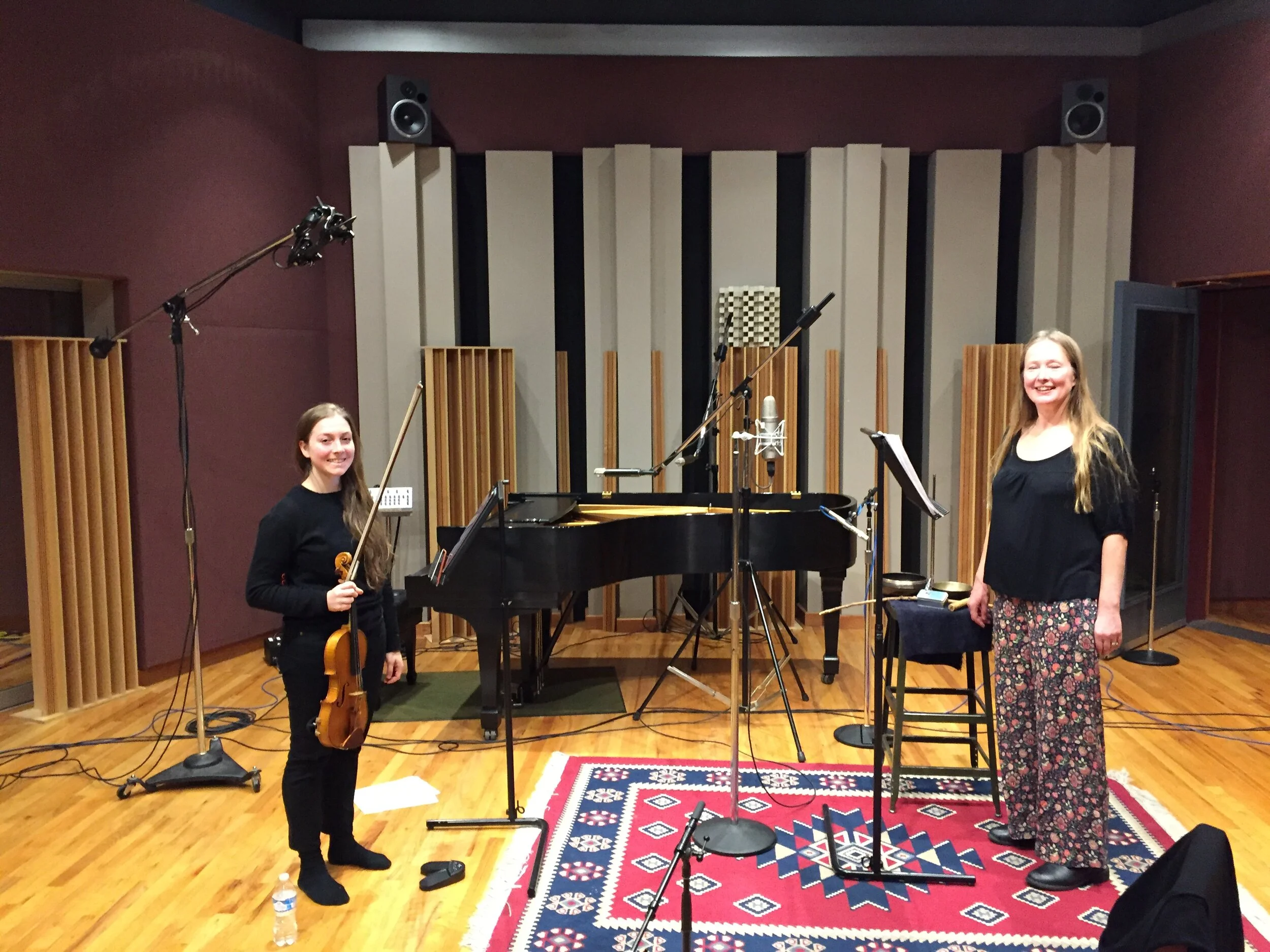 Recording Safernoc with Aimée Niemann