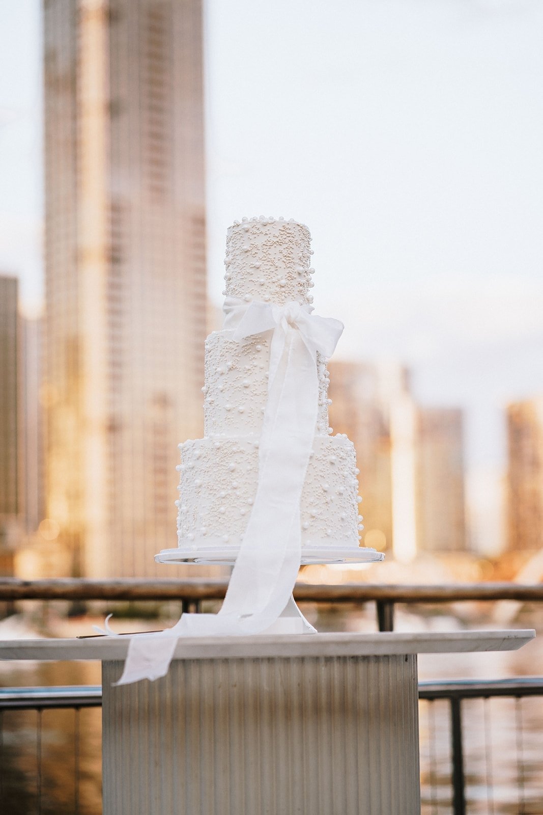 Bianca &amp; Wagner 💕// 
Just a casual 40oC day in Perth, on a boat, with a 3 tier cake!! 
I can confirm my heart was racing for this cake delivery in November's heatwave! ☀️💕
But then these photos making a grand display even in Perth's heat. How s