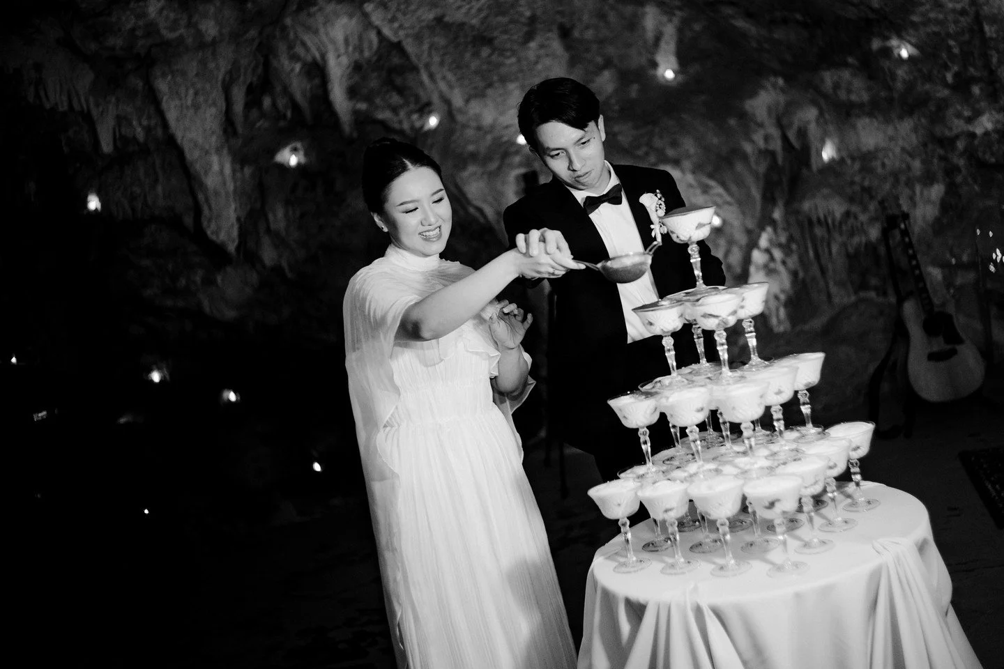 🍰✨ A Tiramisu Tower ✨🍰
At the Stunning Yanchep Caves. 
Not going to lie, the logistics of creating and delivering a tiramisu tower inside a cave was definitely a challenge! But we were up for it! And seeing these photos makes every moment so worth 