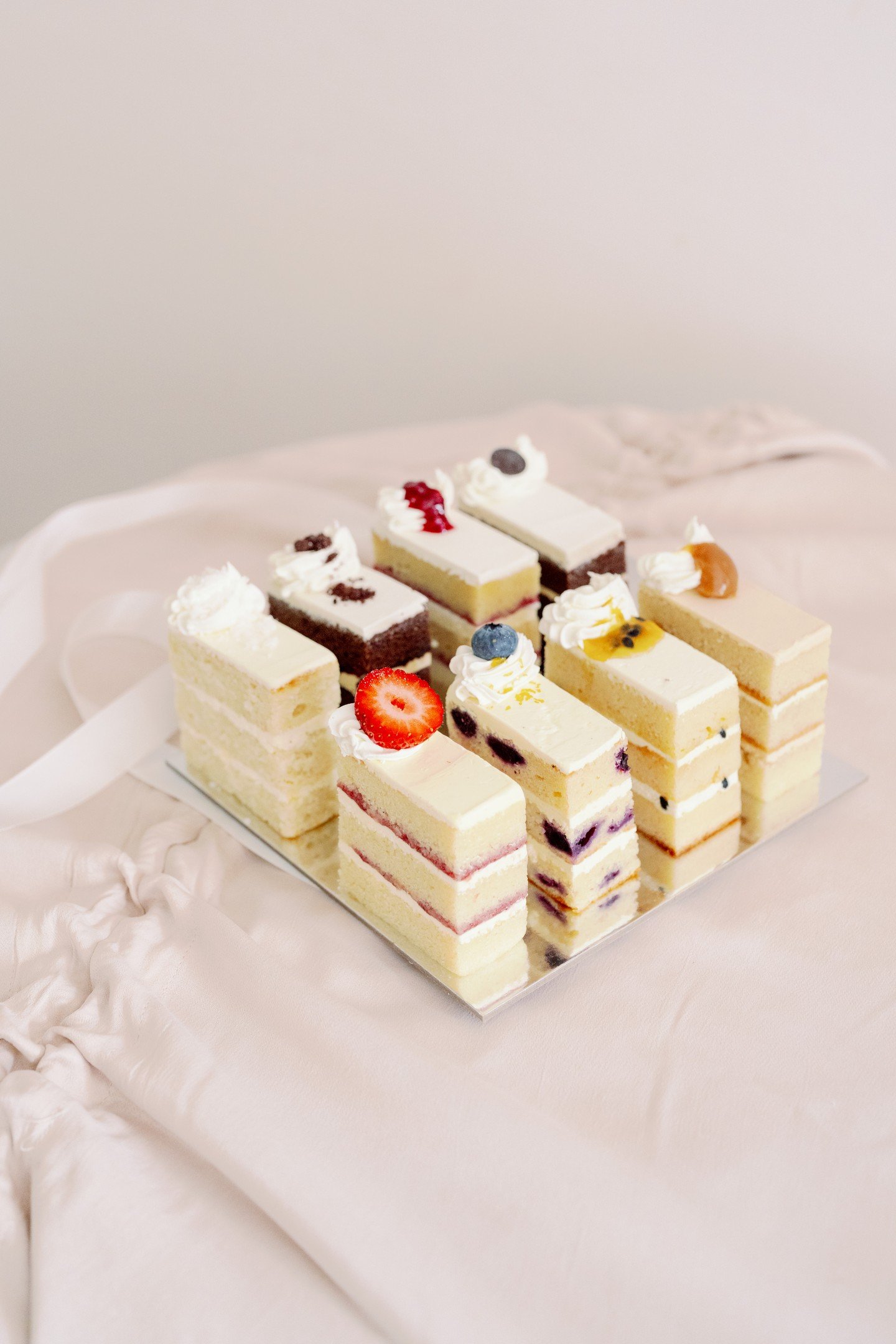 ✨ Cake Tastings are back ✨

We&rsquo;ve added a couple of new tasting dates to the website before peak wedding season is officially here, (although our season hasn't really stopped this year). ✨

Take your box home and taste everything at your own pa