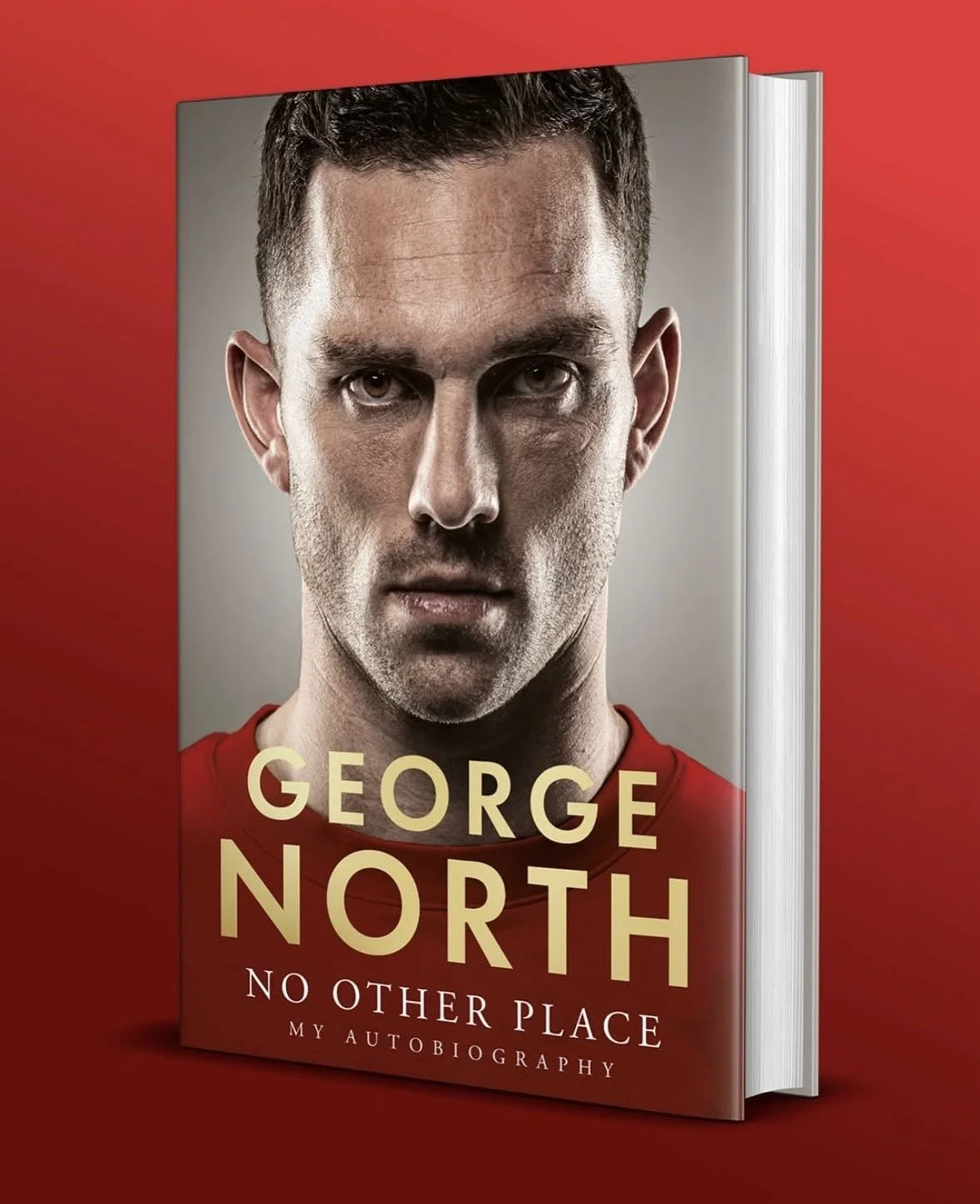 Cover of George North's Autobiography 'No Other Place'