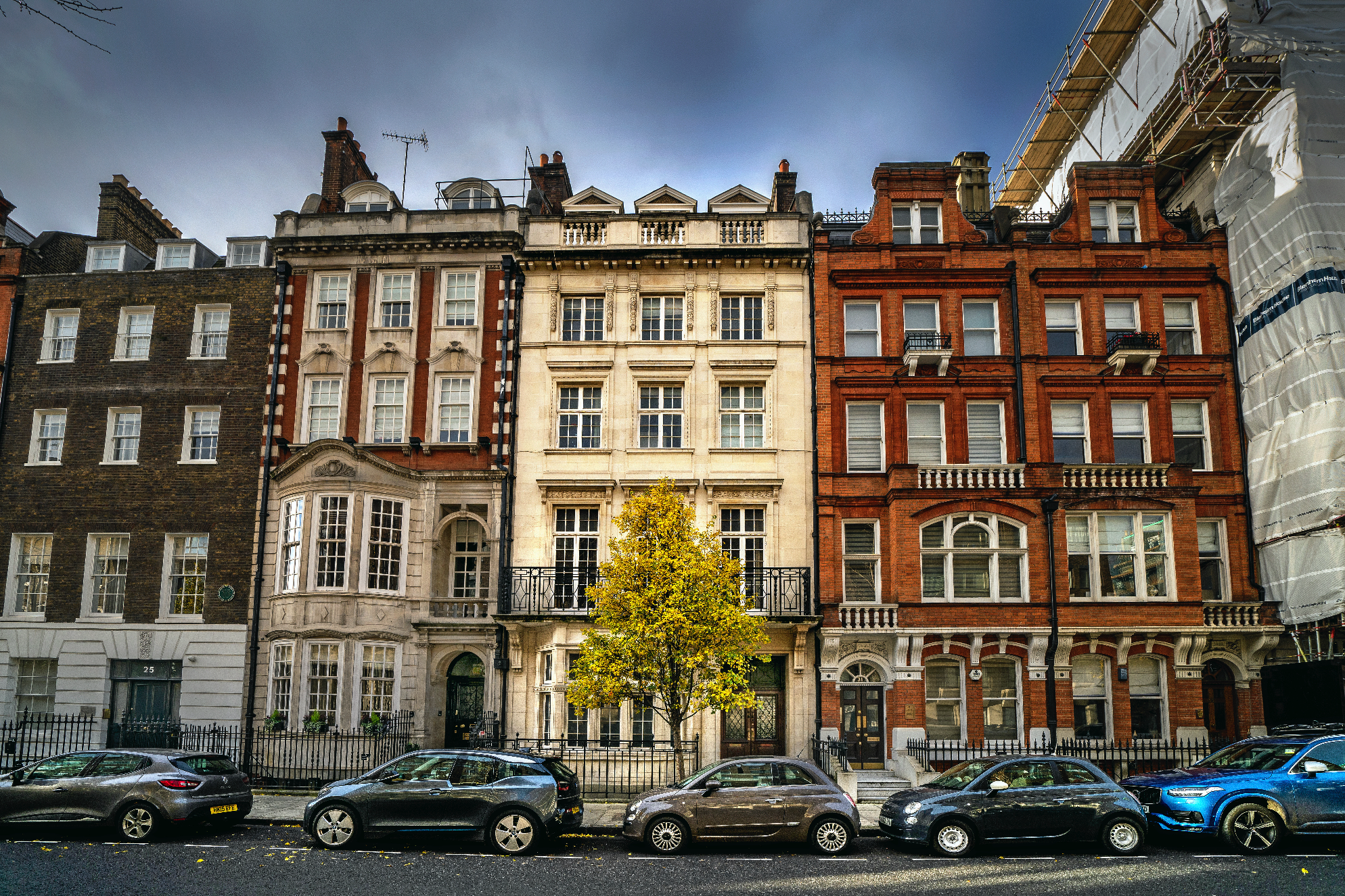  Sedež podjetja Formations House v Londonu na Harley Street s hišno številko 29, po kateri je novinarski preiskovalni projekt #29Leaks dobil ime. Foto: Daniel Costantini/Dagens Nyheter 