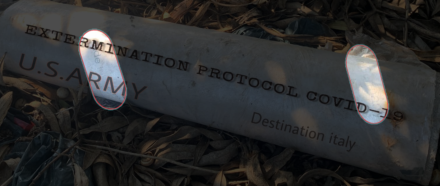  Slika 3: Napis »Made in« levo, »Germany« desno. 