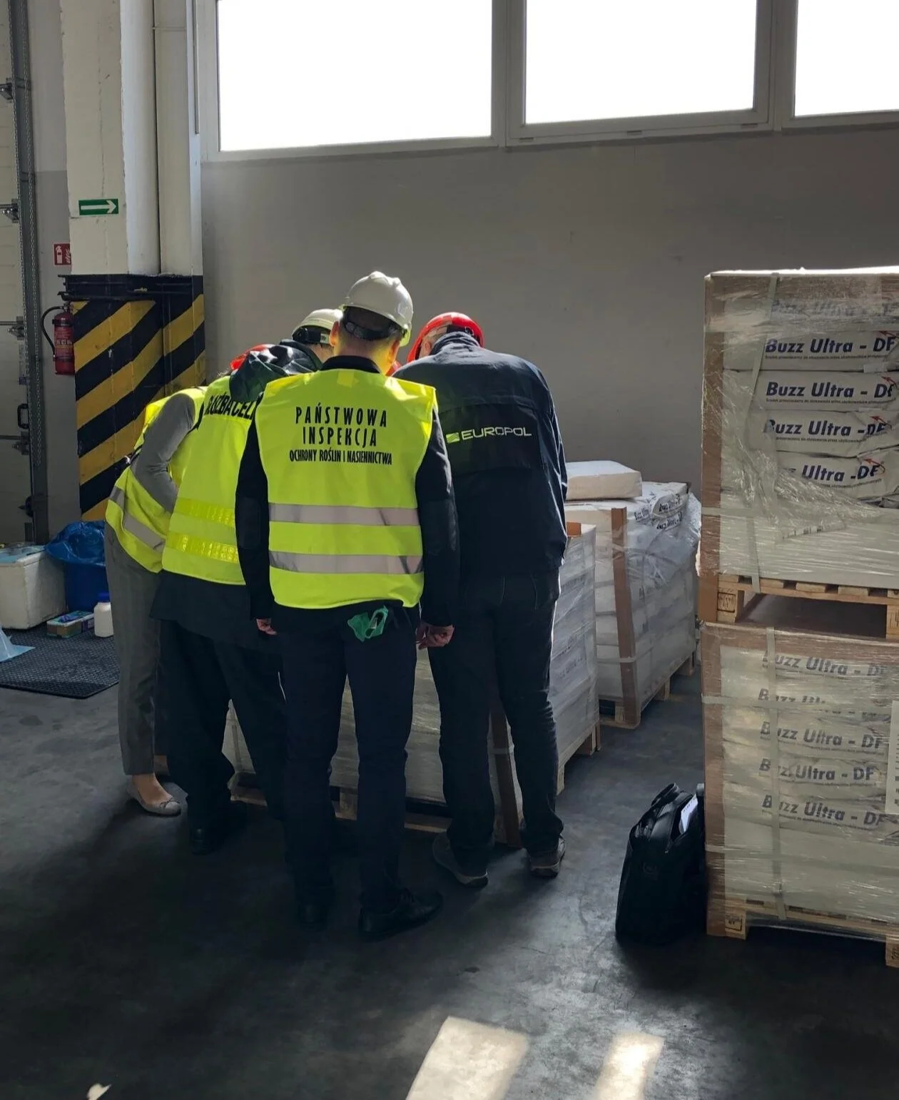 In 2019 over 550 tonnes of illegal pesticides was seized in operation Silver Axe. Photo: Europol
