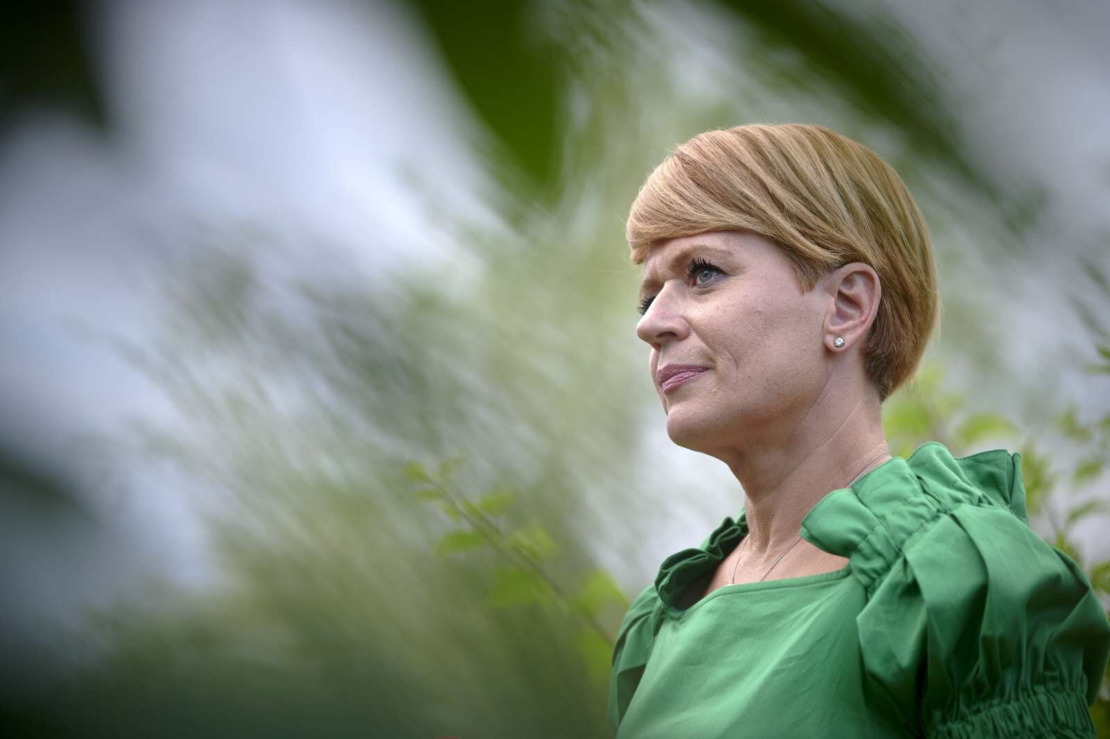  Aleksandra Pivec, kmetijska ministrica in predsednica stranke Desus, je prepričana, da javnosti ni dolžna pojasnjevati, kaj v zasebnem času počne s svojo družino. Foto: Jure Makovec/STA 