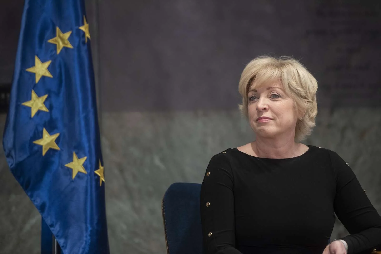  Evropska poslanka Romana Tomc je na svojem spletnem mestu komentirala poročilo evropske komisije o stanju vladavine prava v EU. Foto: Bor Slana/STA 