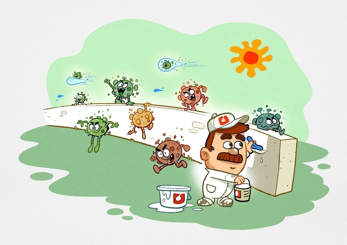 Pobarvaj koronavirus