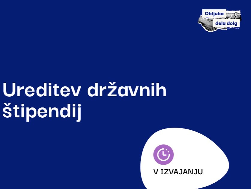 Vlada bi zvišala dohodkovni cenzus za državno štipendijo