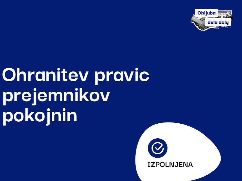 Več pravic za upokojence