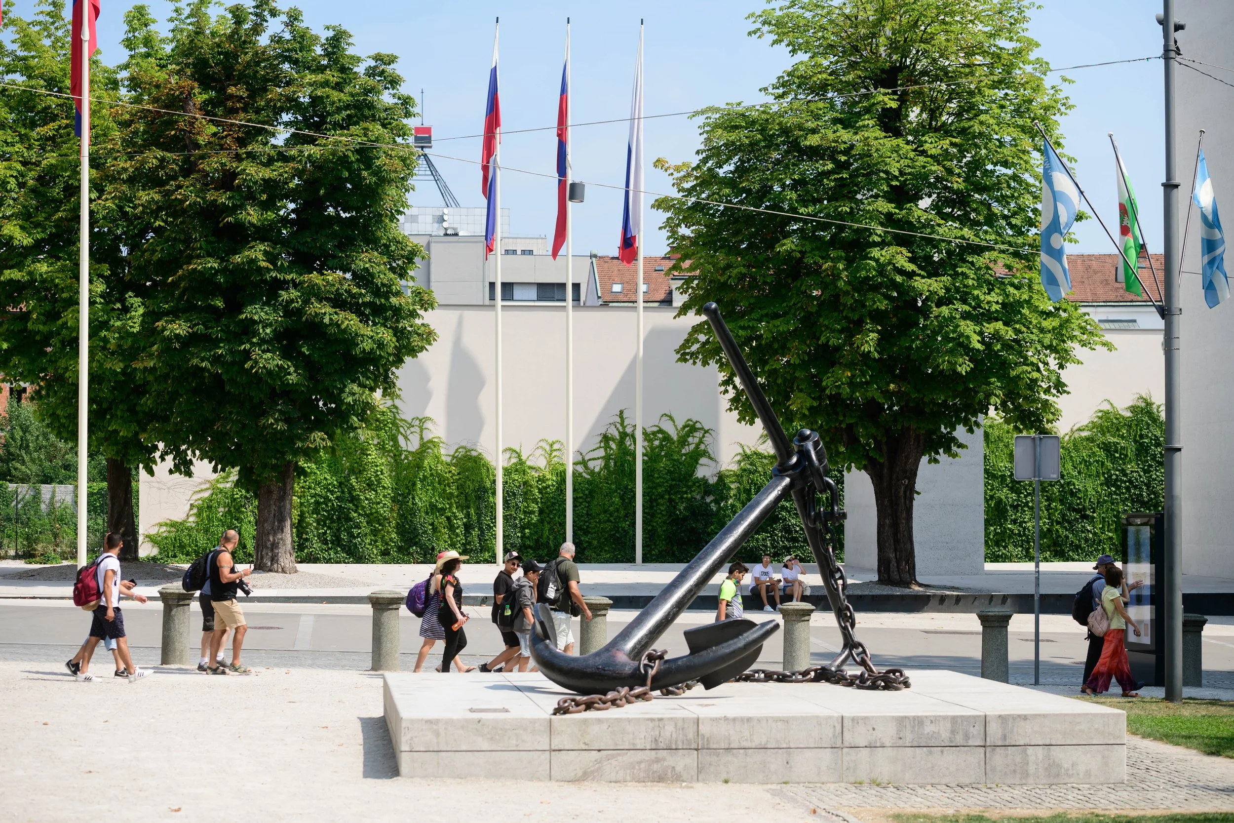  Pretep na Kongresnem trgu, katerega posnetek ta čas kroži po družbenih omrežjih, je policija obravnavala maja lani. Foto: Nebojša Tejić/STA 