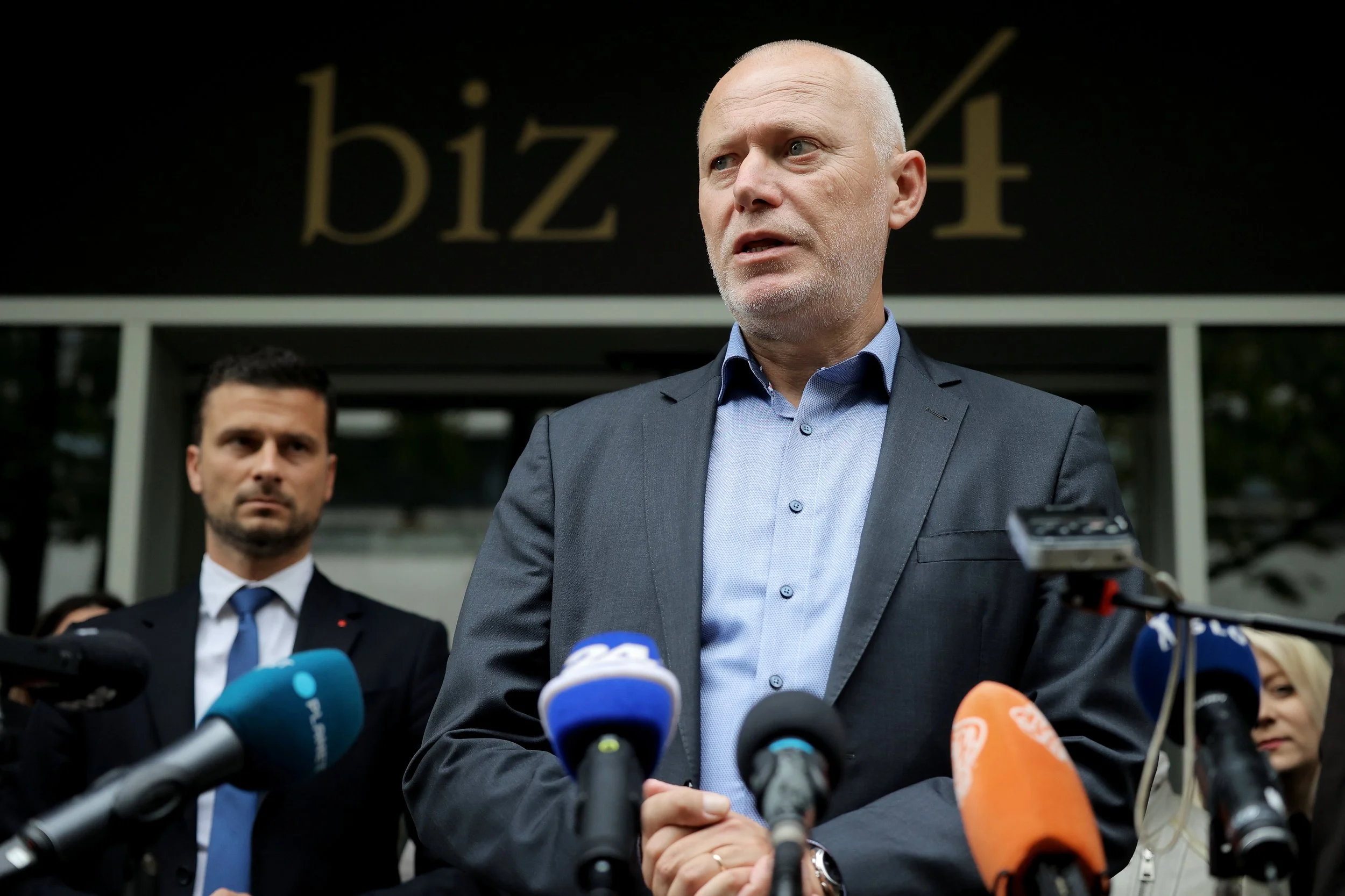  Evropski poslanec Milan Brglez na predsedniških volitvah kandidira kot skupni kandidat stranke SD in Gibanja Svoboda. Foto: Daniel Novakovič/STA 