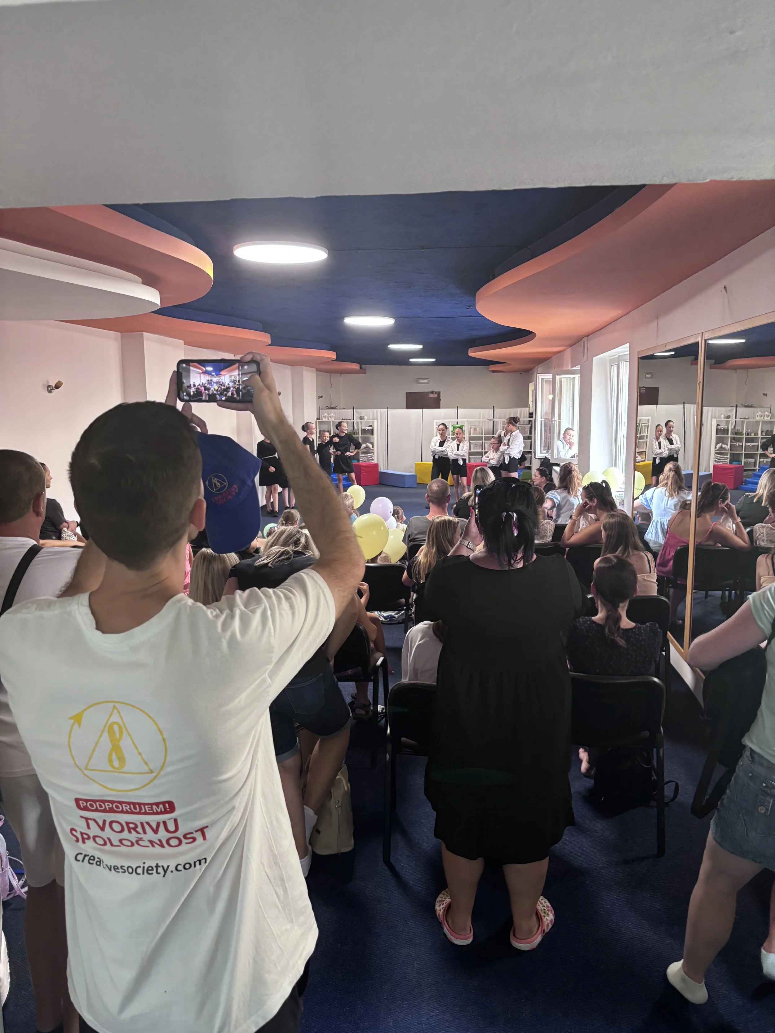 Dance school in Brezno’s open house event. Photo: ICJK