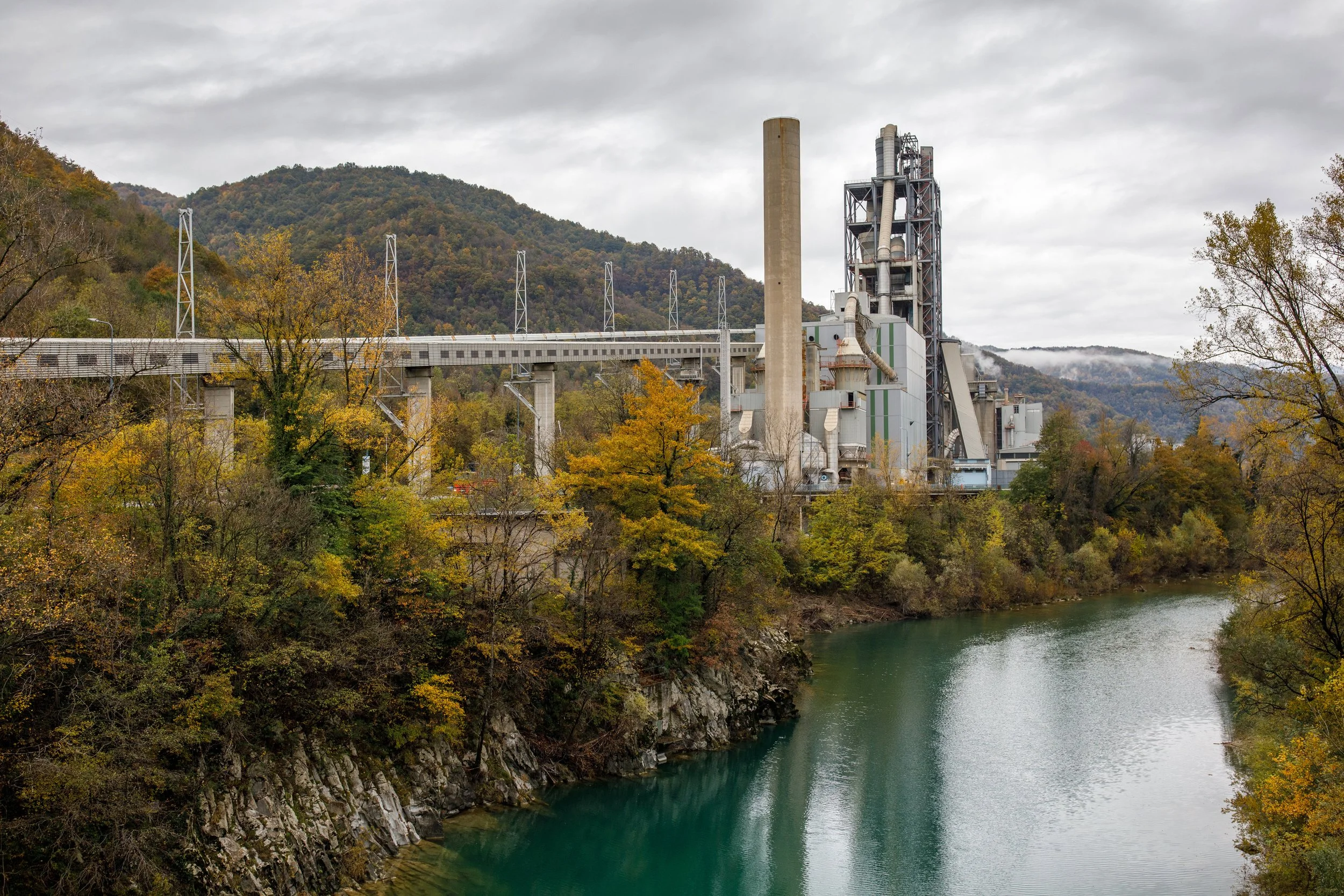  Tovarna Salonita Anhovo. Foto: Matej Povše 