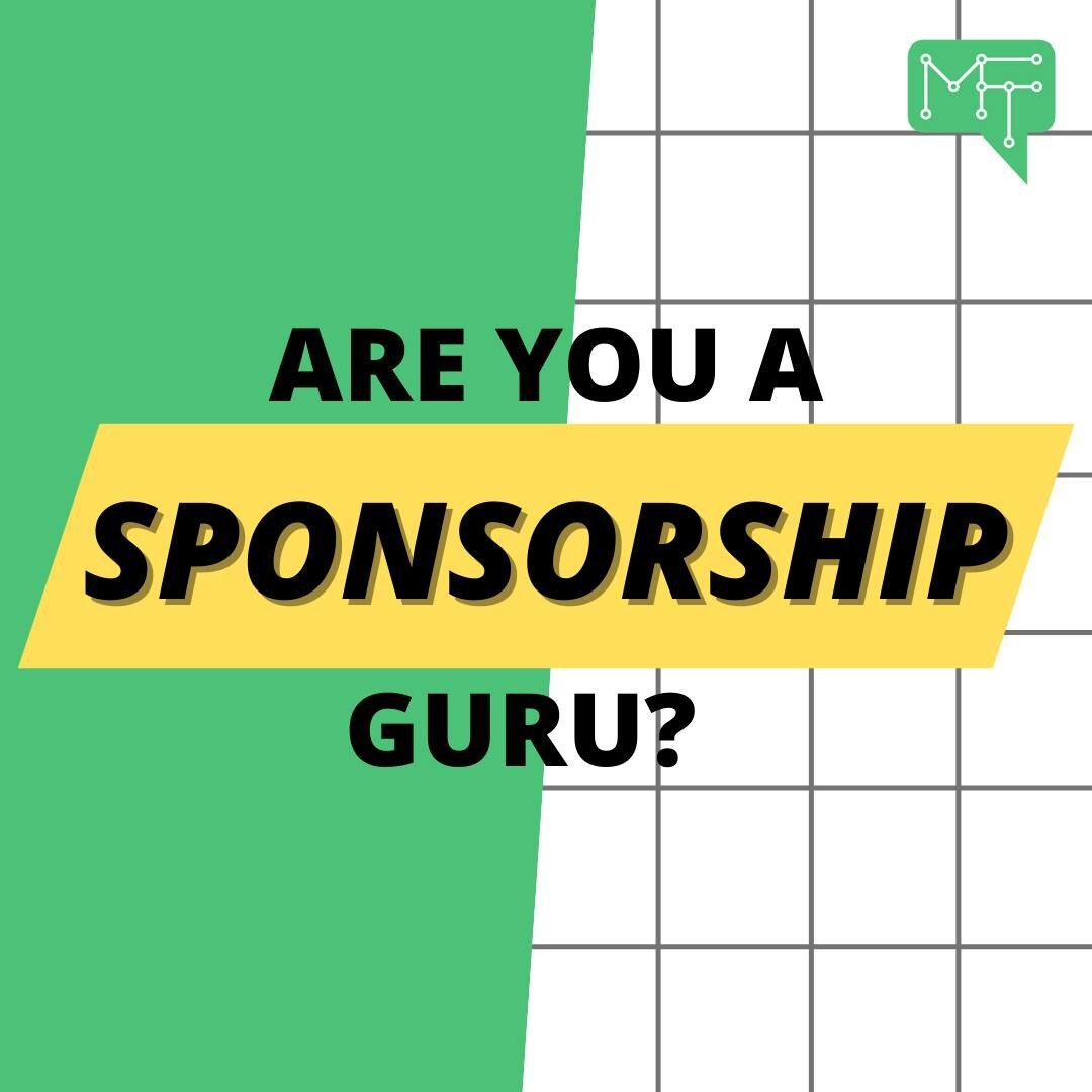 Do you have the gift of the gab? Are you passionate about developing key stakeholder relationships? If you answered yes, our NEW role might be for you!

We are looking for a ✨SPONSORSHIP DIRECTOR✨ to join our awesome team to help us grow our partners