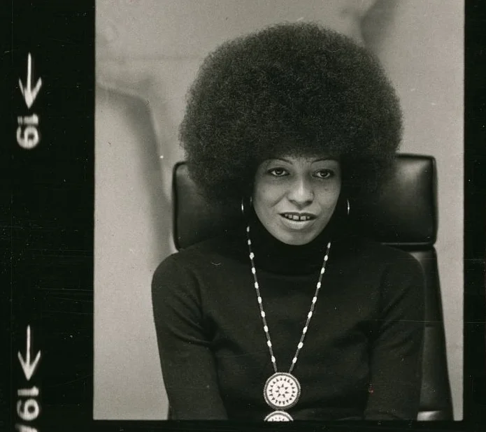 Angela Davis in 1974 (The Library of Congress).