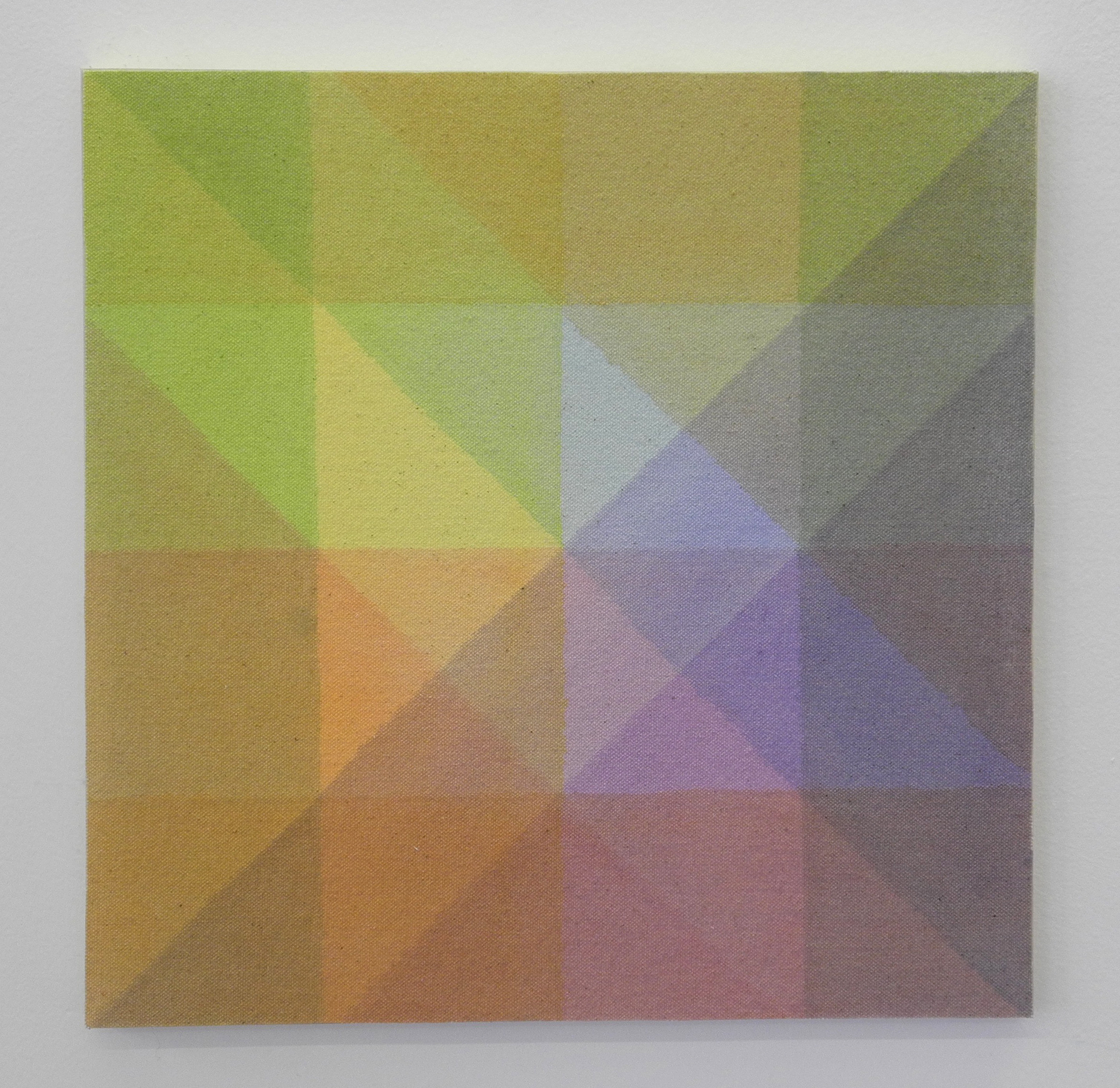 Early Spring, 2016, Acrylic on canvas on board, 12" x 12"