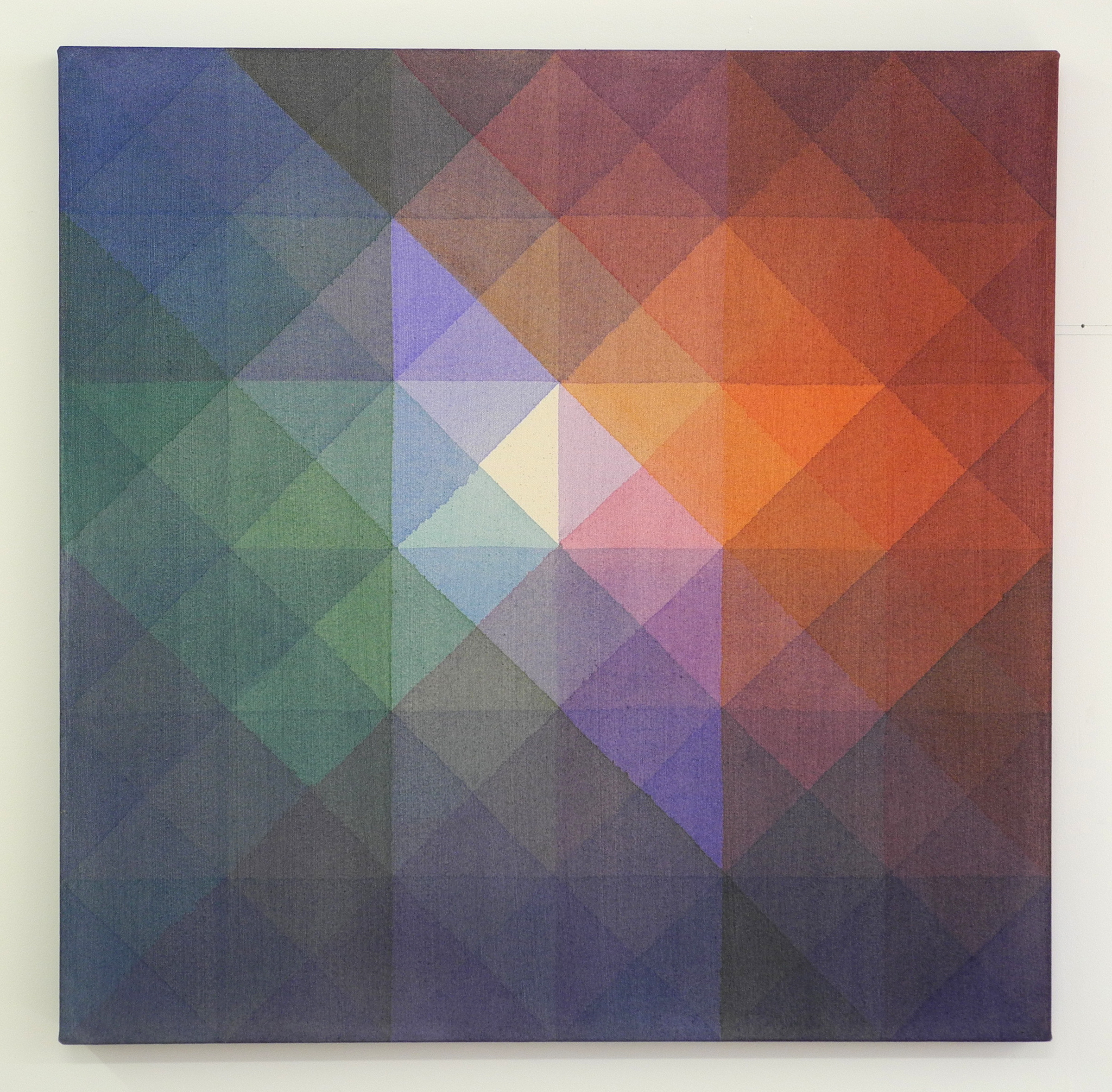 Heavy Light, 2019, Acrylic on canvas, 30" x 30"