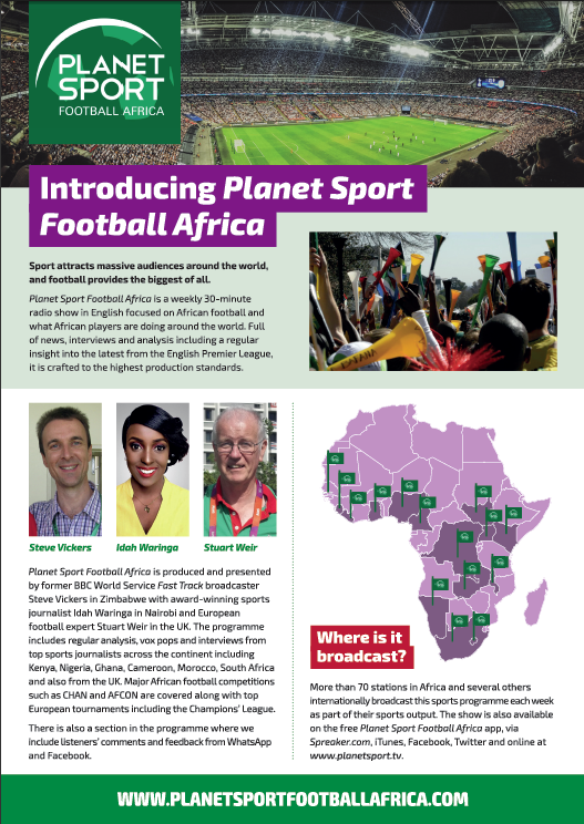 Planet Sport Football Africa — Planet Sport