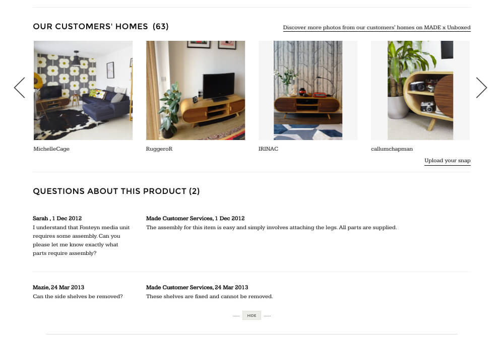 made.com product images