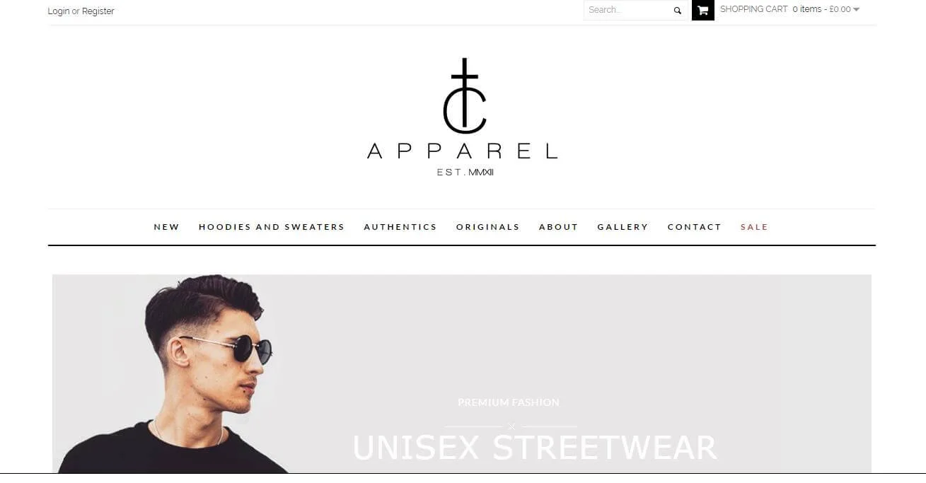 TallCrooks landing page