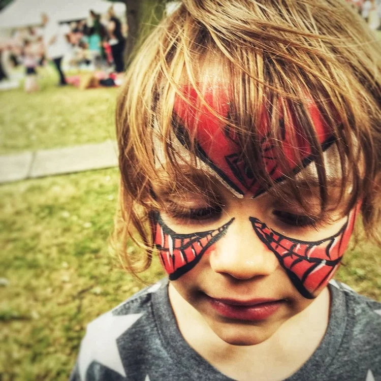 Spider Barney face paint.jpeg