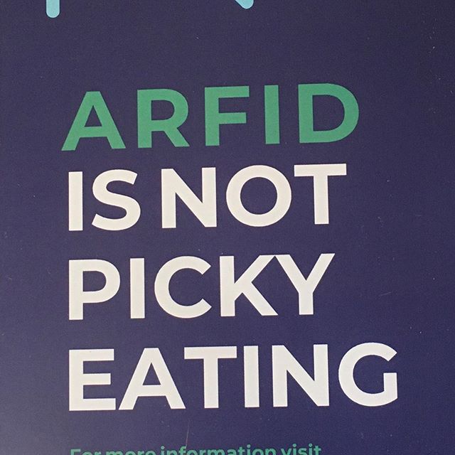 ARFID - Avoidant/Restrictive Food Intake Disorder is a newly recognised disorder characterised by an eating pattern that avoids entire food groups or eating small amounts of foods due to fear and anxiety associated with these foods and not to do with