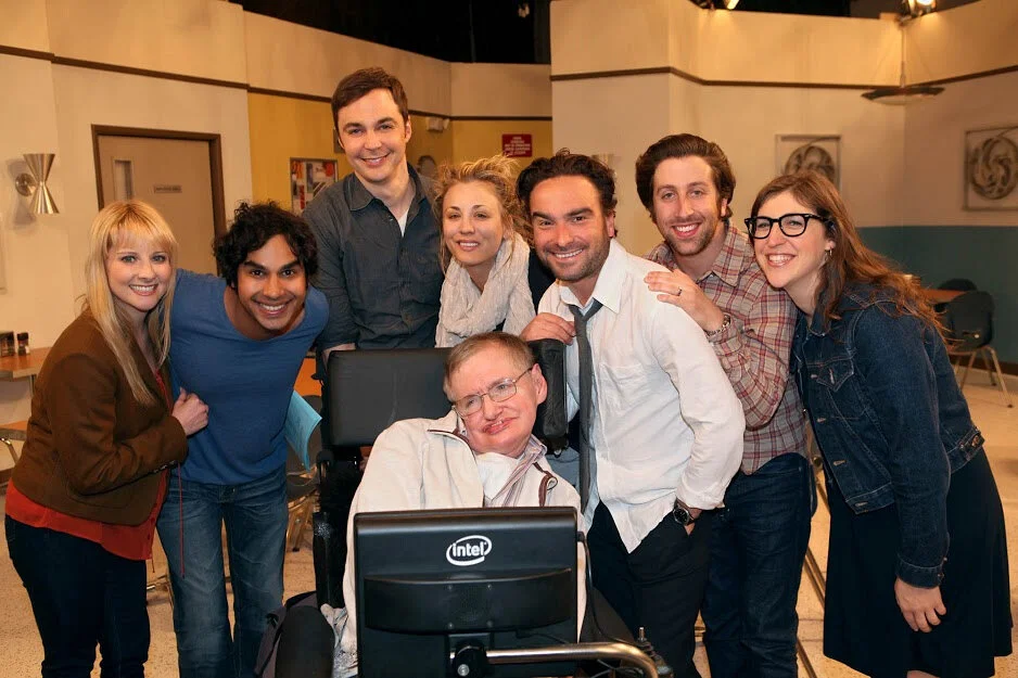 Stephen Hawking in The Big Bang Theory