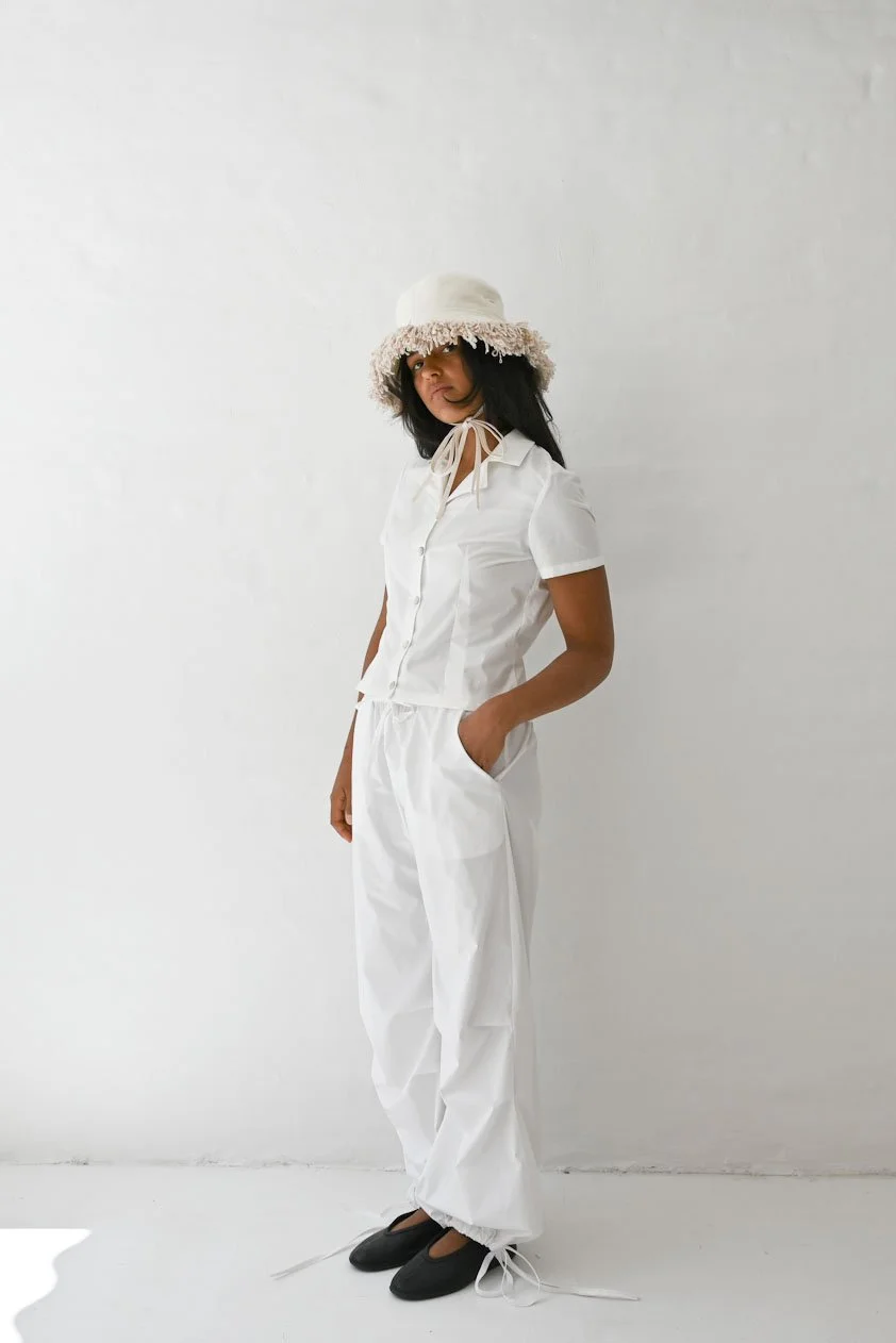 Fave pant white