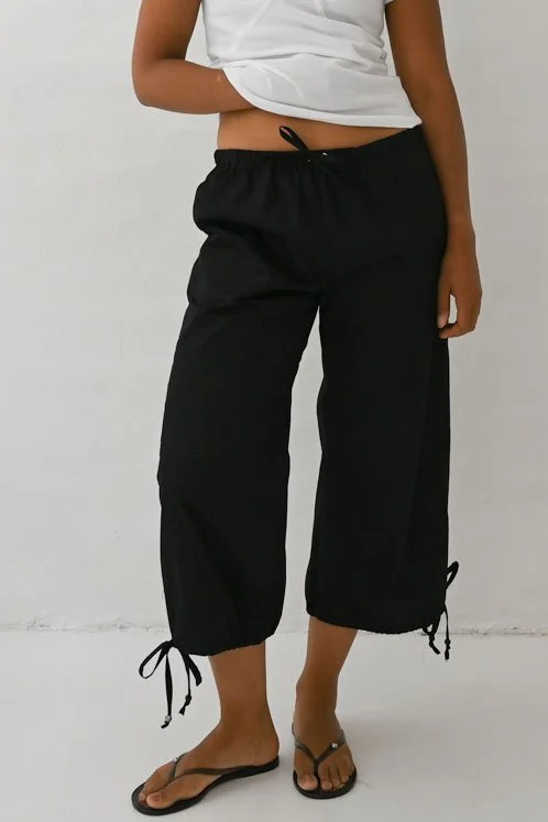 Mid fave pant black