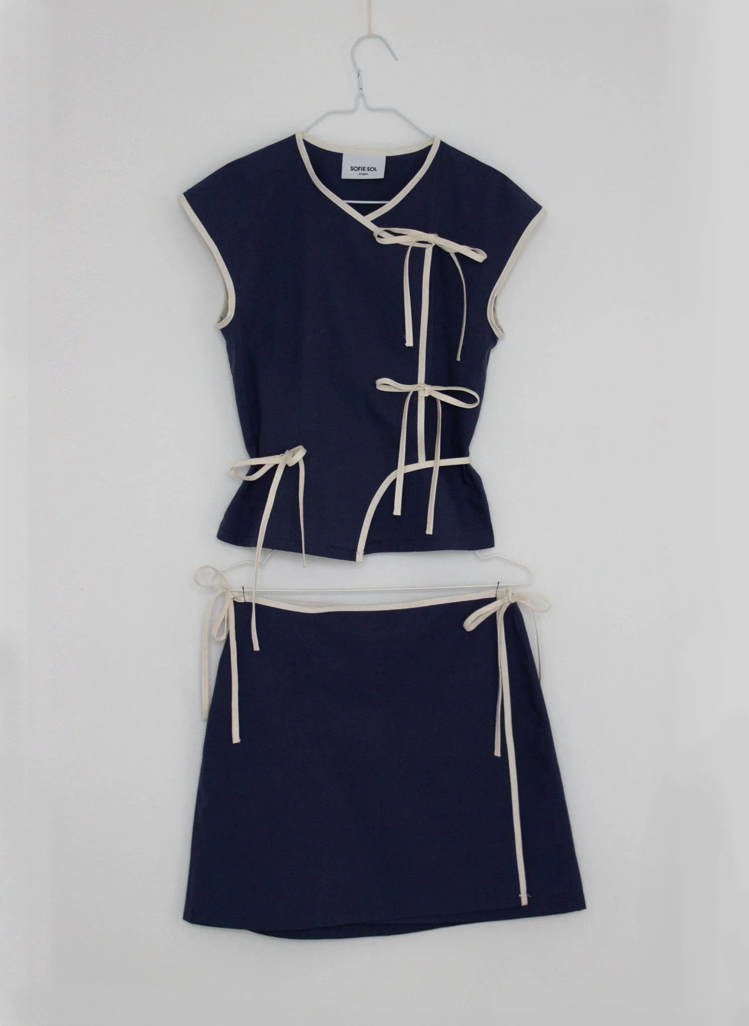 Gelato set navy/white