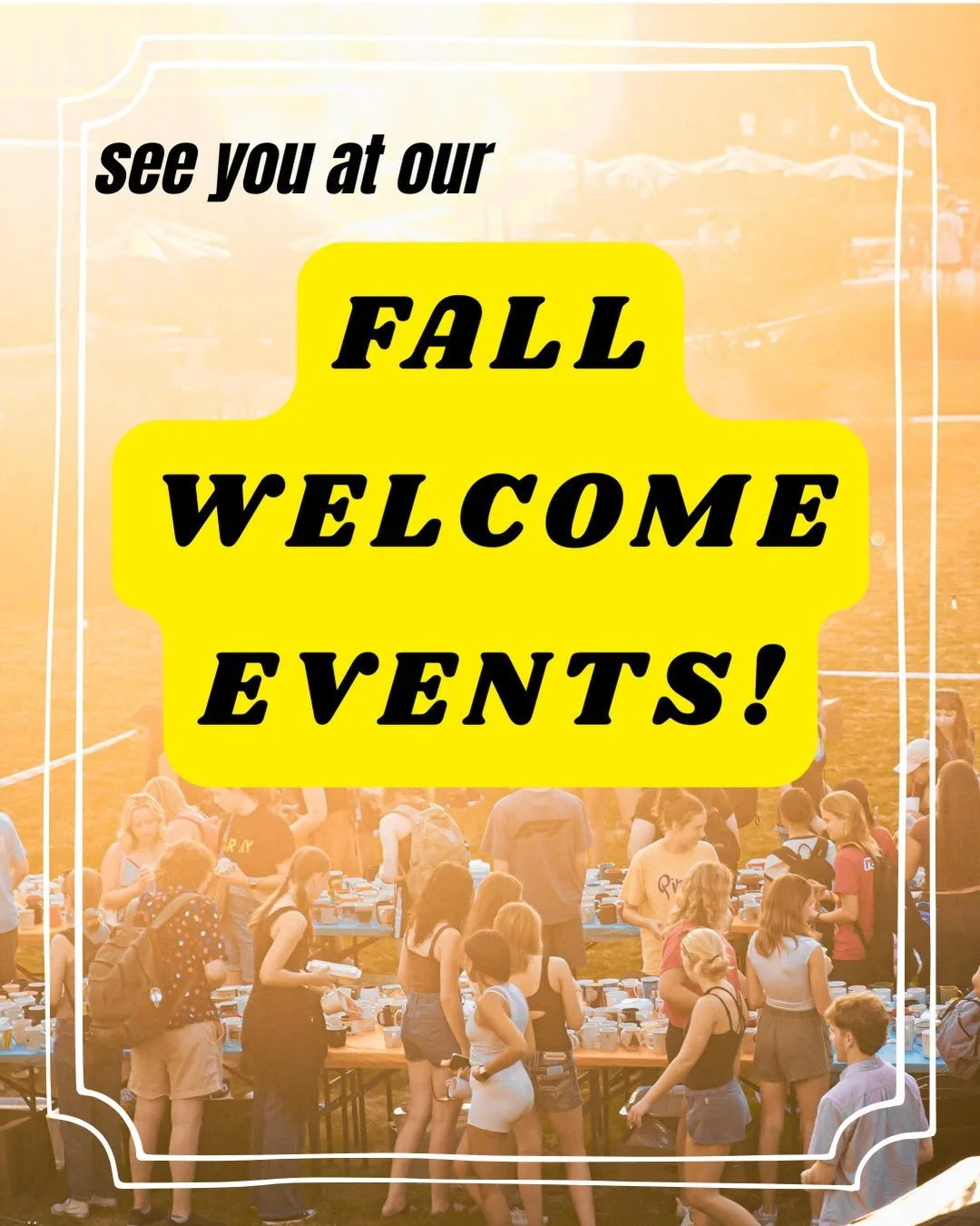 LET&rsquo;S DO THIS!!!!

can&rsquo;t wait to meet you 🎆 

Make a new friend and see your faith THRIVE in college when you get involved in Chi Alpha!

Check back here for more details!