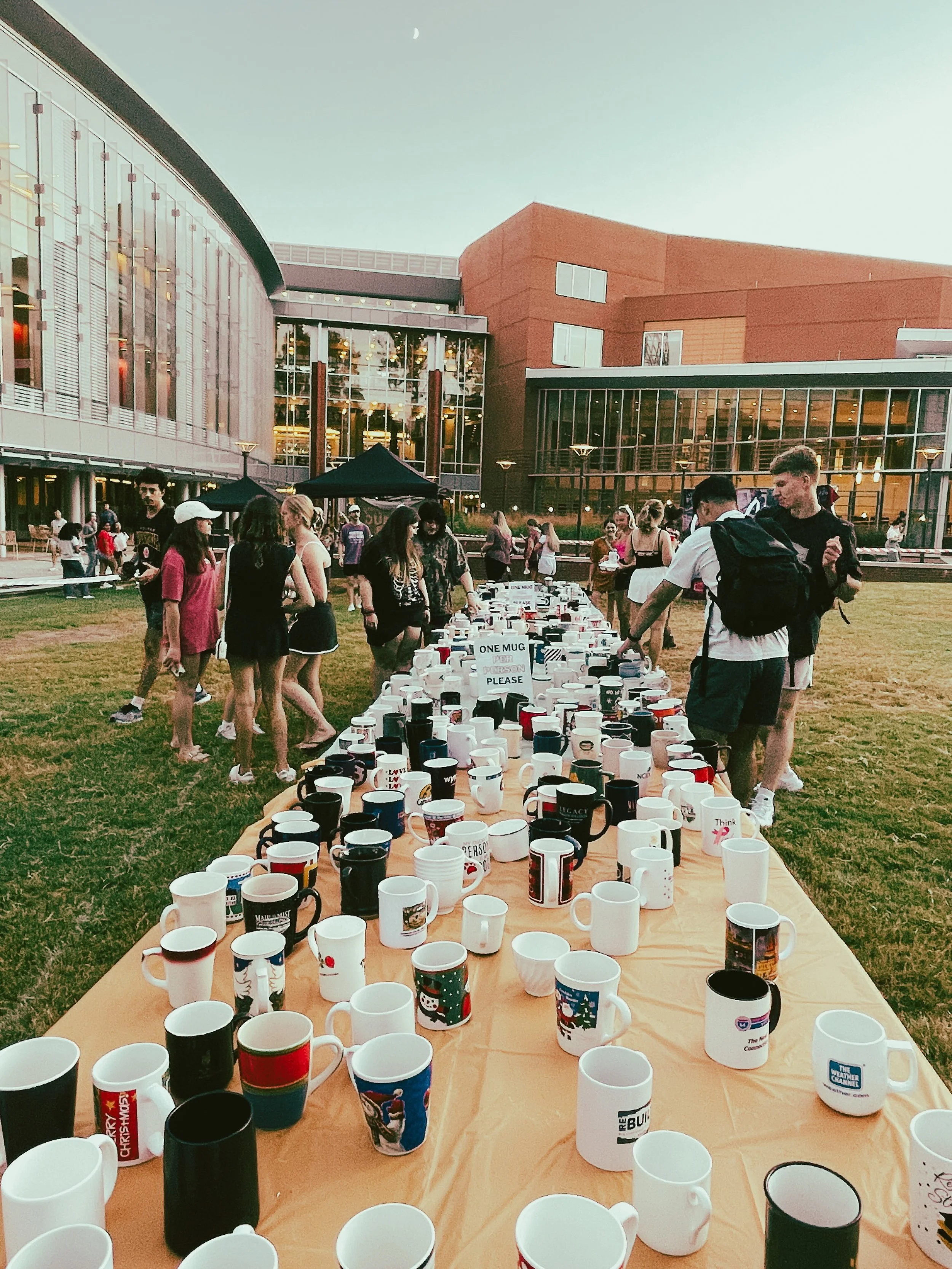 Thanks for coming to Something in a Mug! Hope your cup overflows! 😂

Do you get it? Because God makes our cup overflow? You know? Psalm 23?

Anyway, best way to get in on what God is doing at State is to join a lifegroup (Bible study)!

Ours start n
