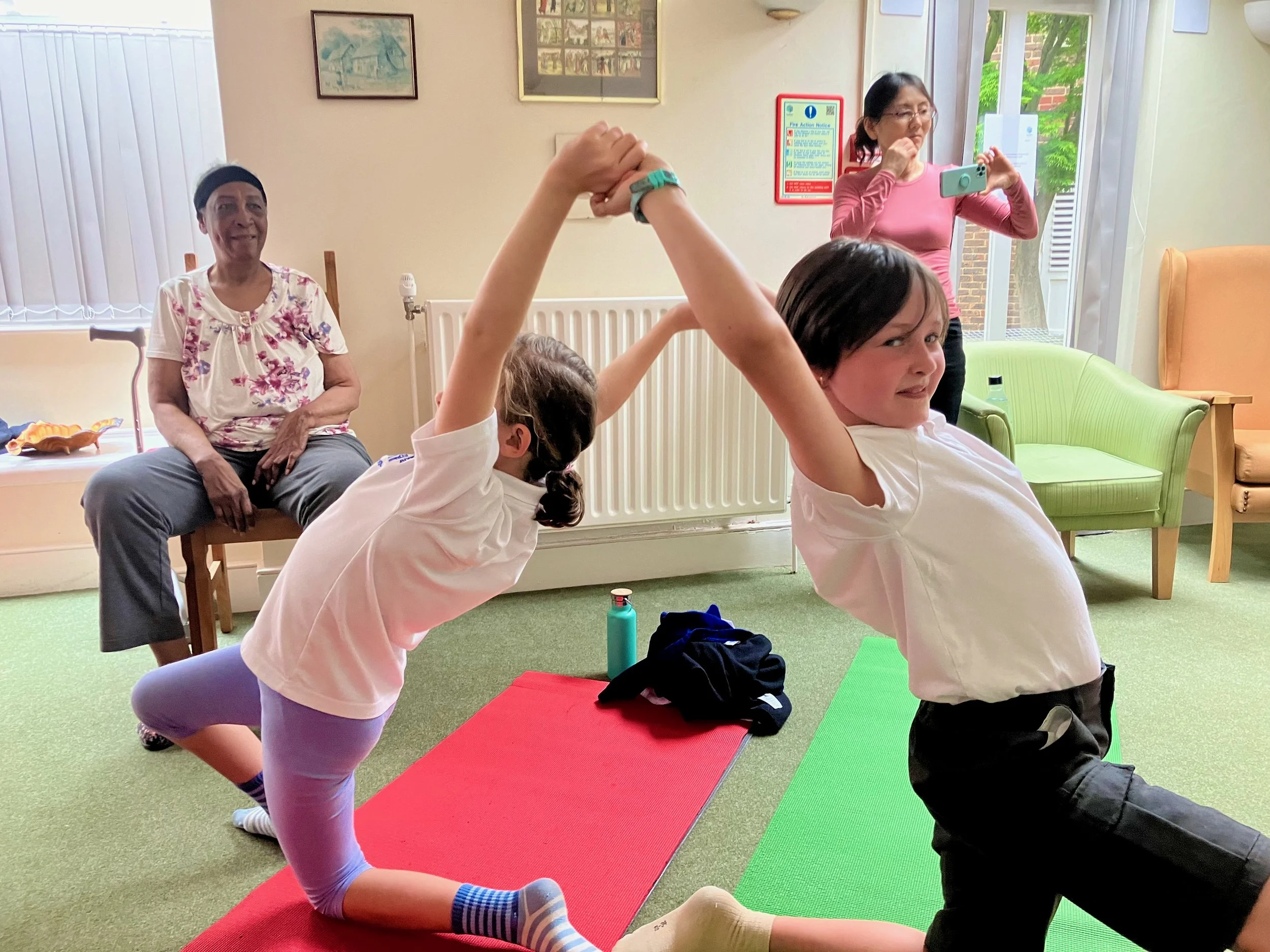 Mental Health Awareness Week 2024: Intergenerational yoga