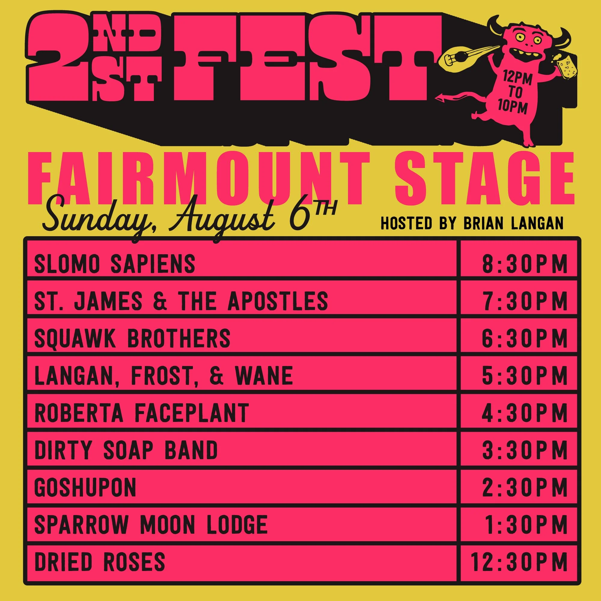 JUST ANNOUNCED: 2nd Street Festival