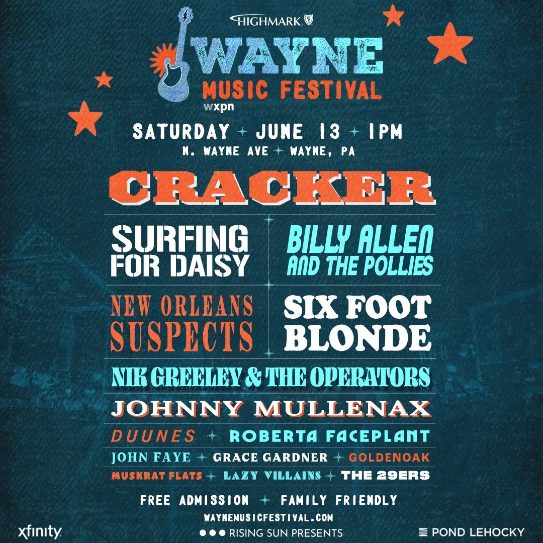 JUST ANNOUNCED: We're playing Wayne Music Fest