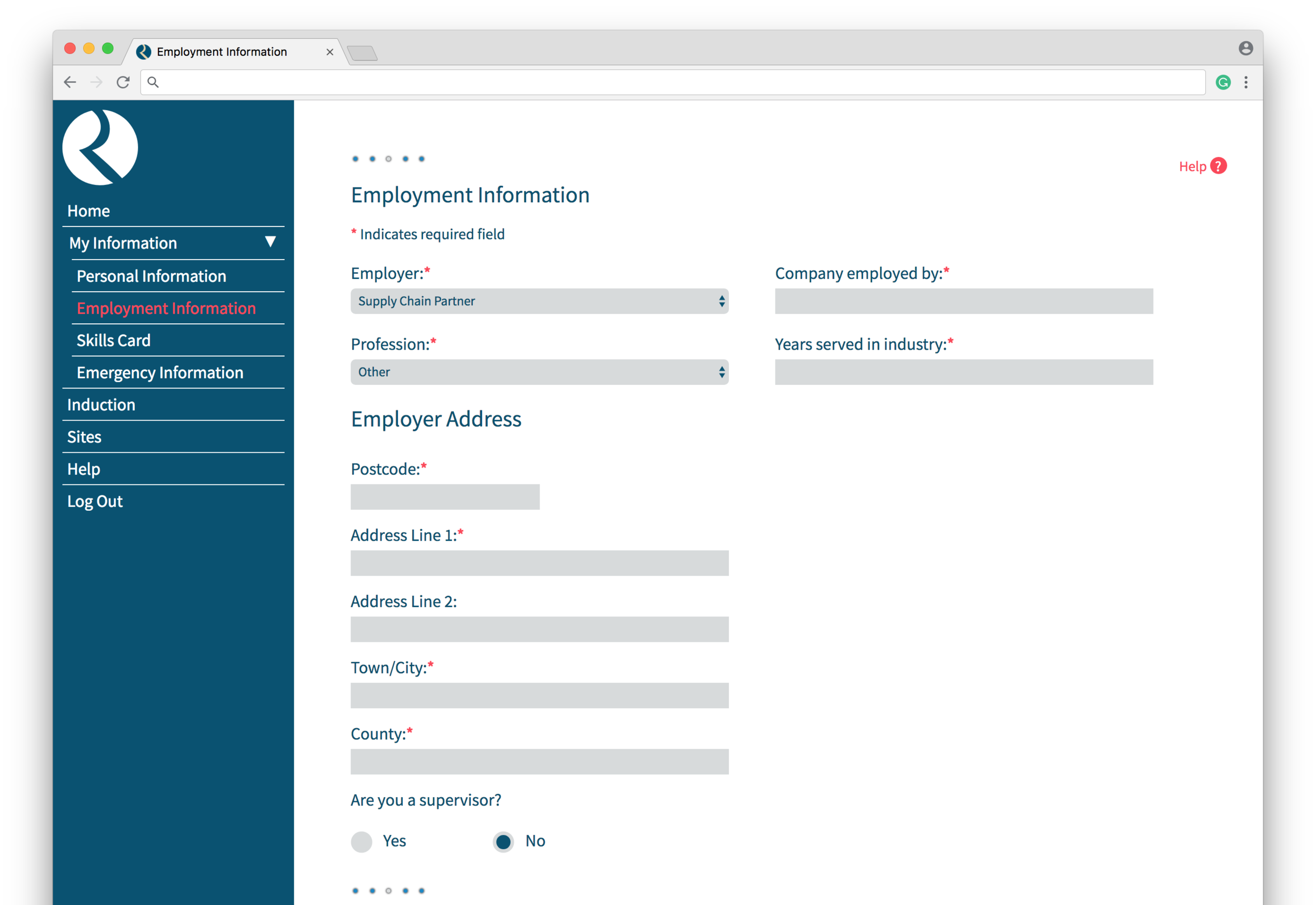Employment Information