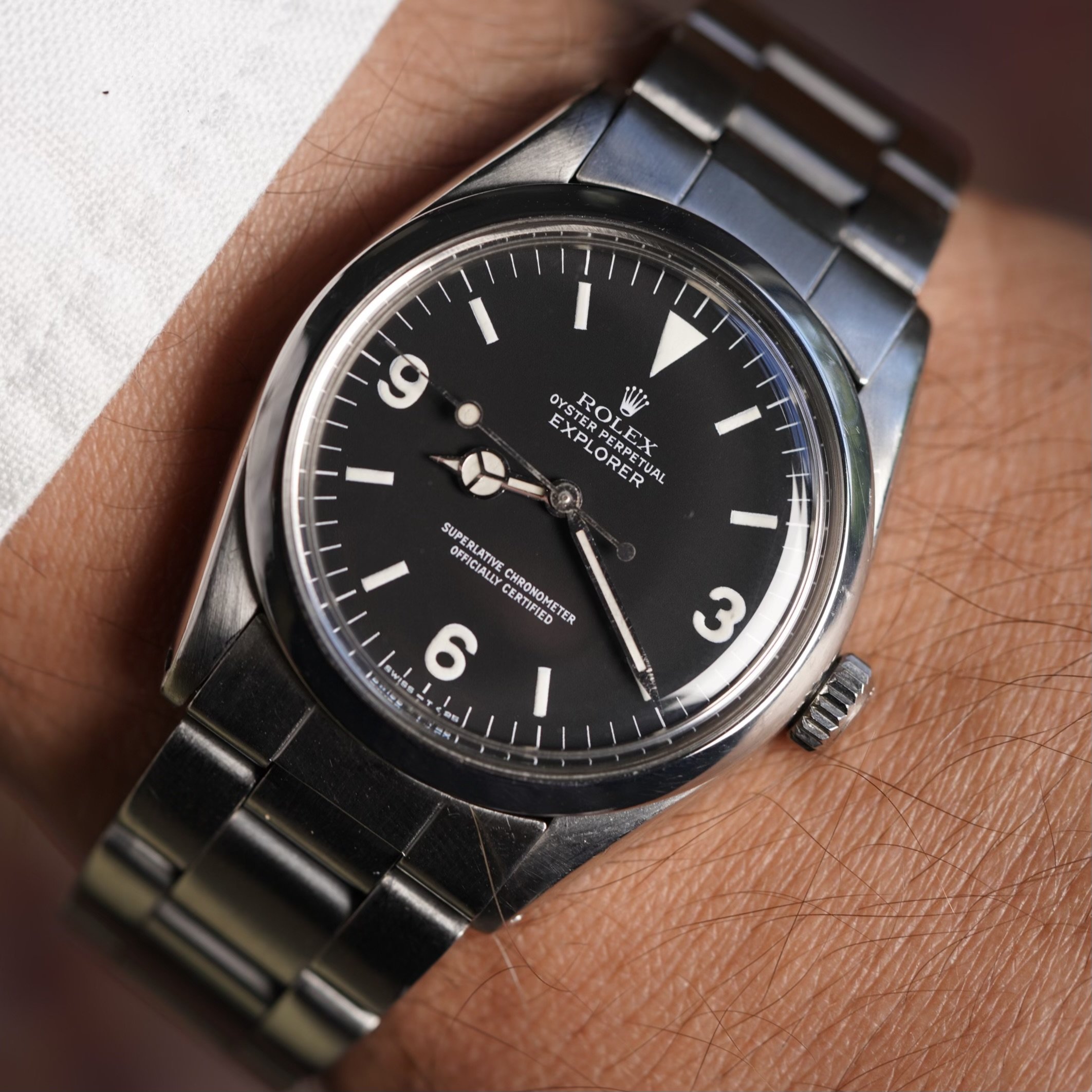 Rolex vintage explorer discount