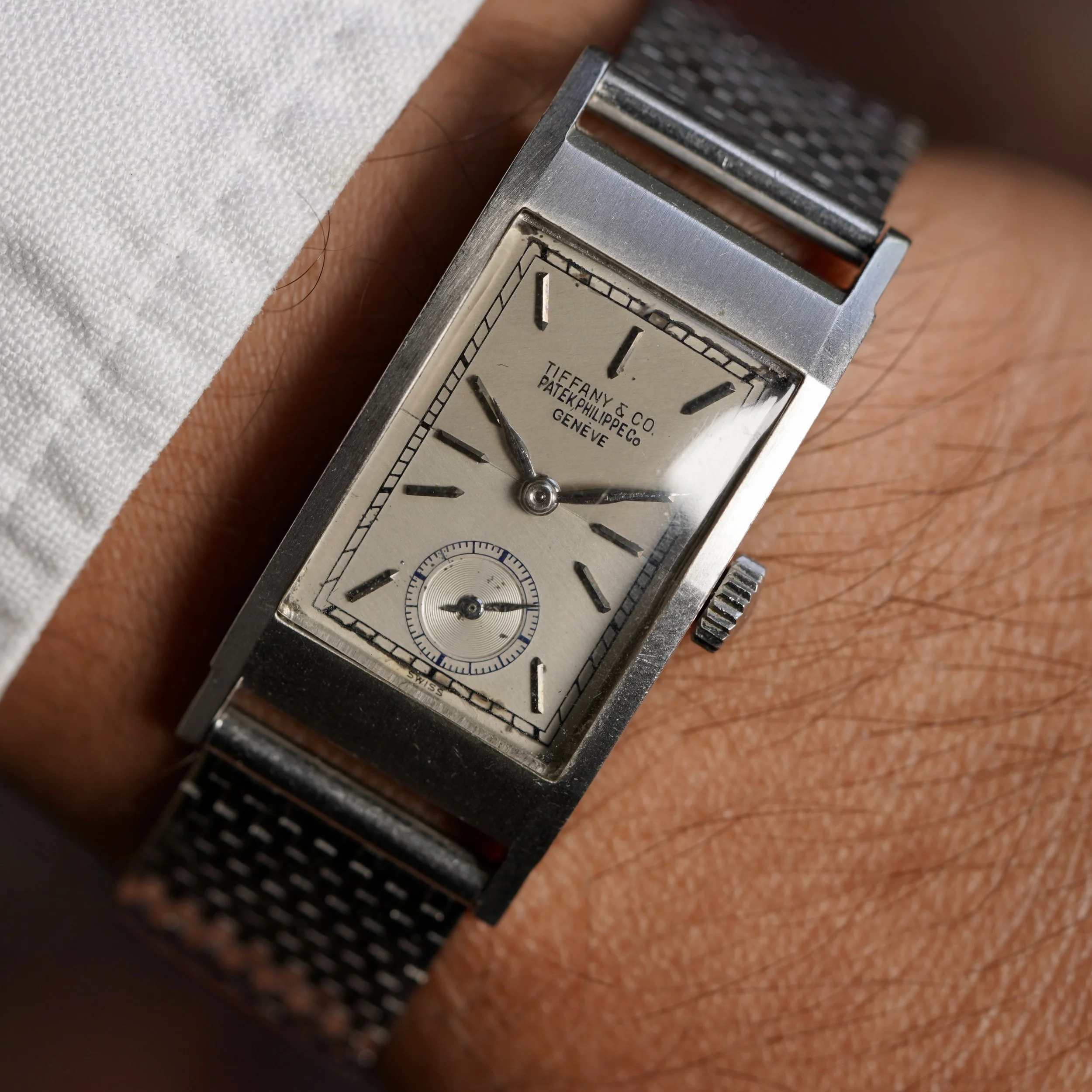 インテリア時計 Patek Philippe GENEVE TIFFANY&CO Bonhams : PATEK PHILIPPE | NAUTILUS - MADE TO COMMEMORATE