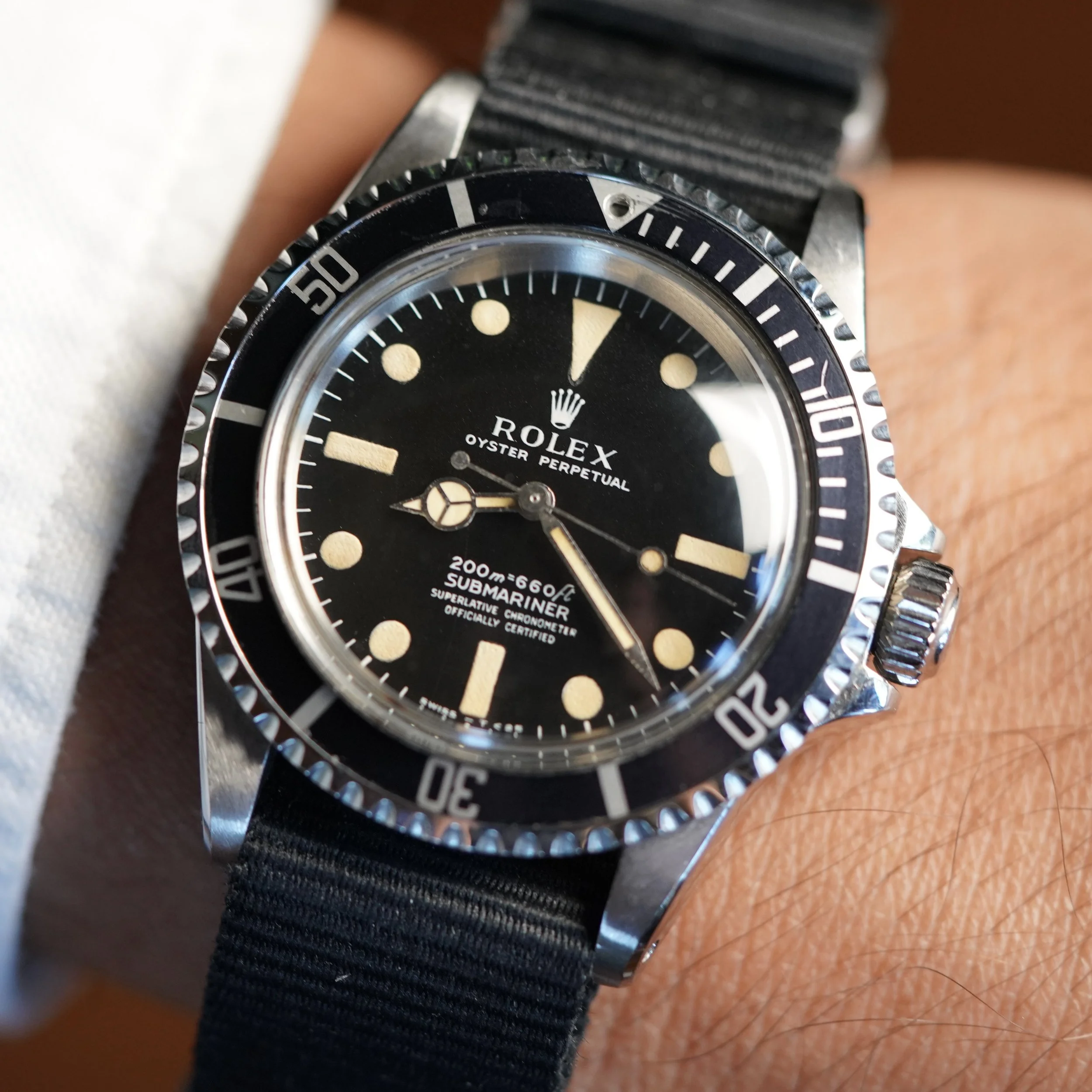 Rolex Submariner 5512 Meters First Dial