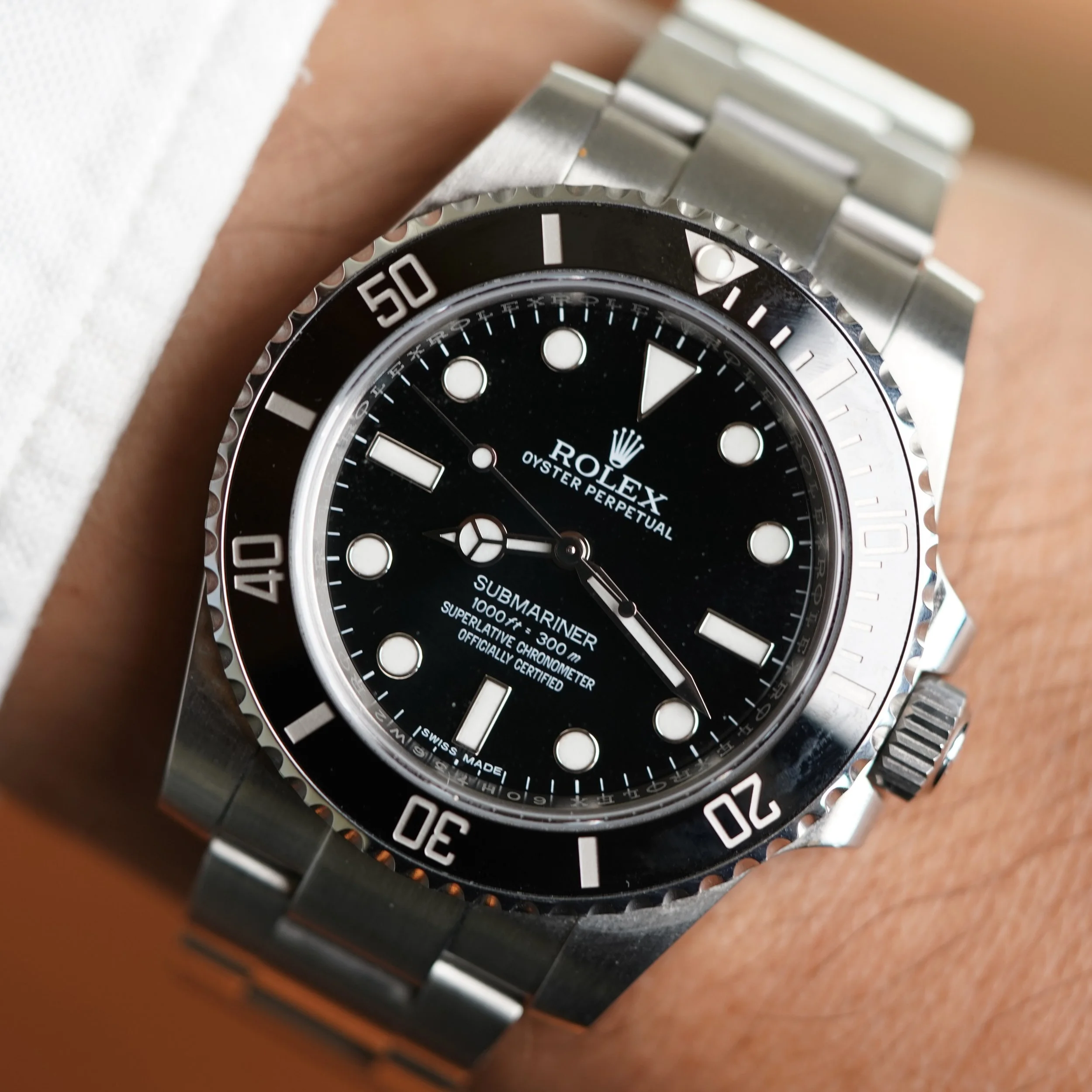 Rolex Submariner Reference 114060 Full Set